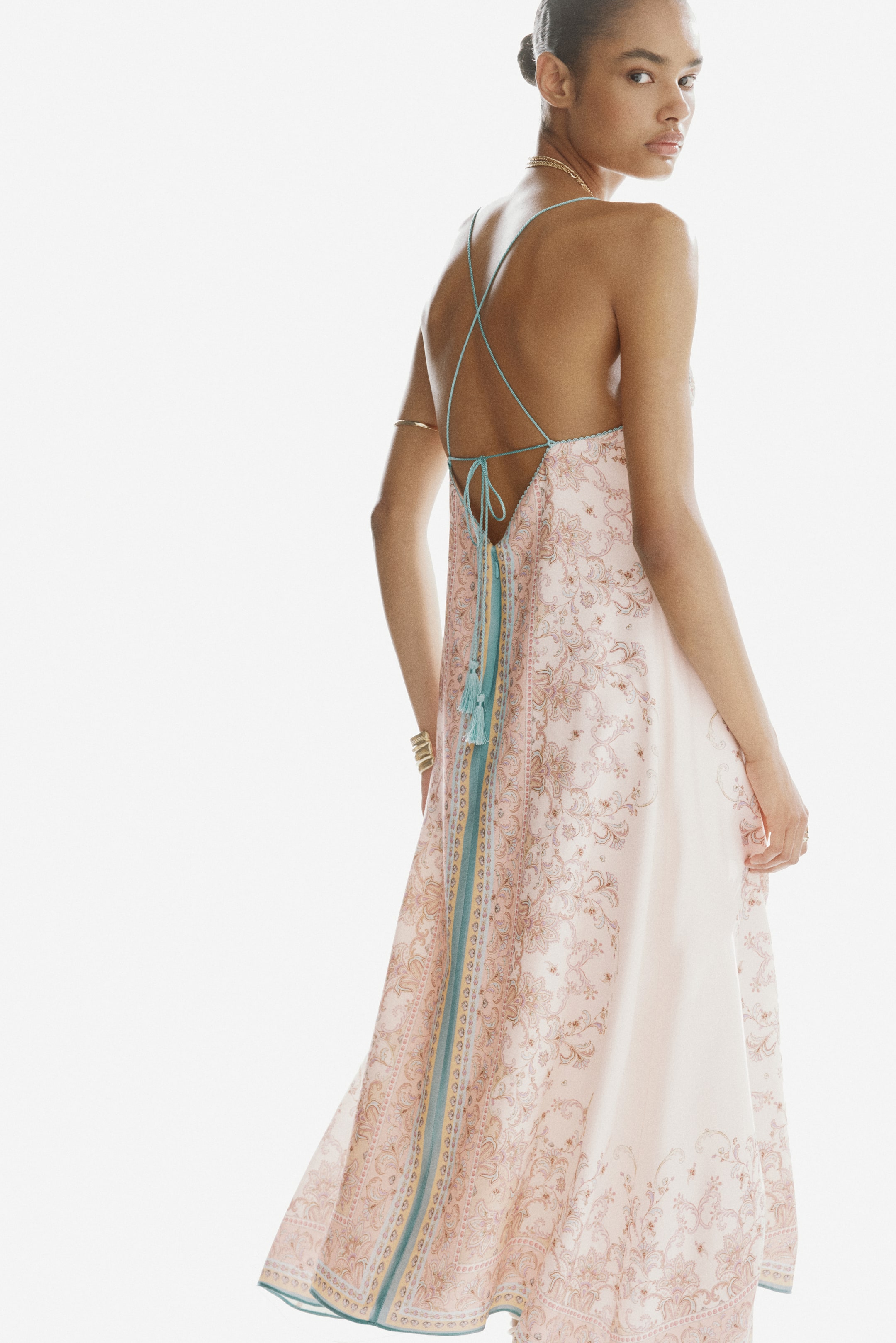 Low-Back A-Line Dress