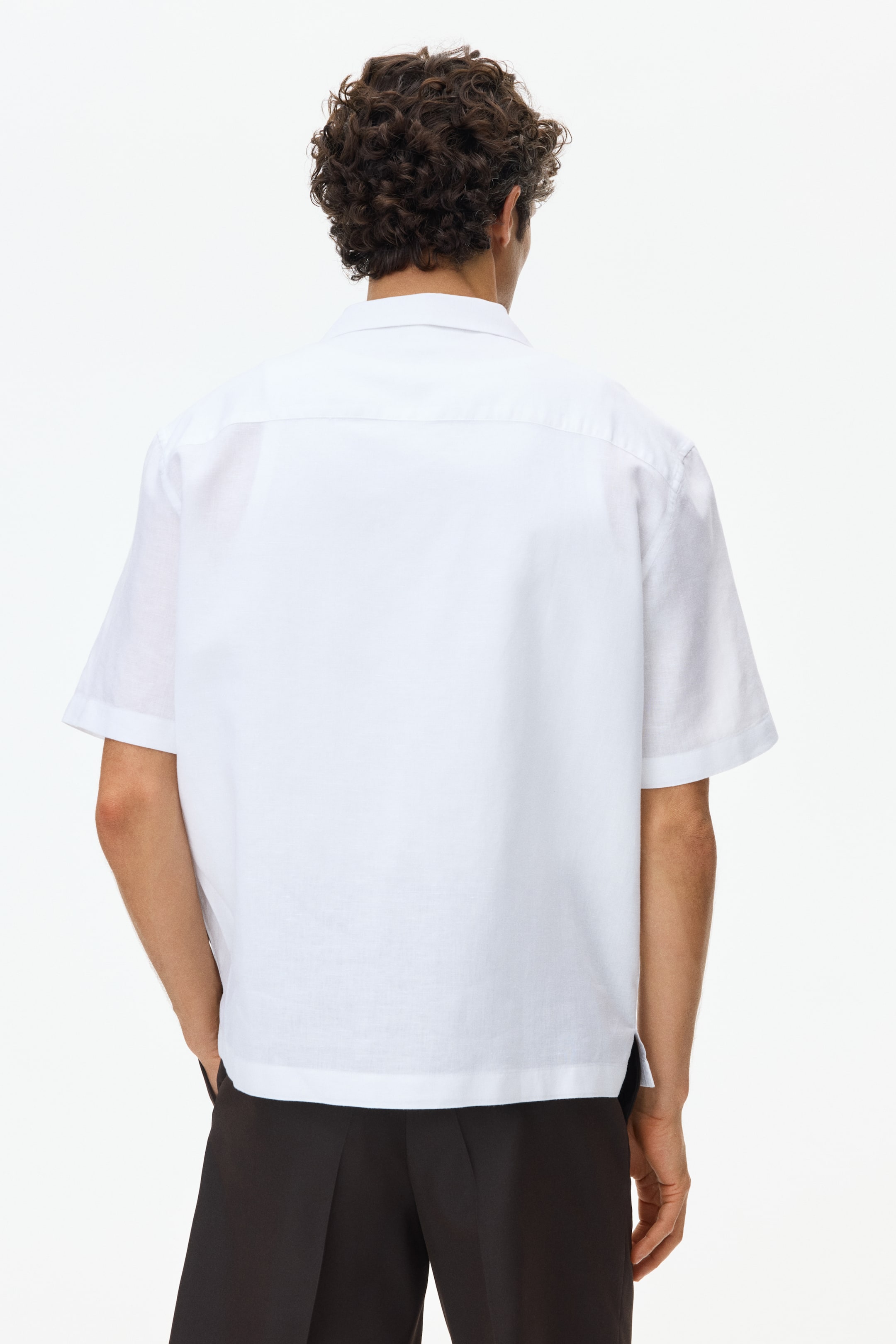 Relaxed-Fit Linen-Blend Resort Shirt