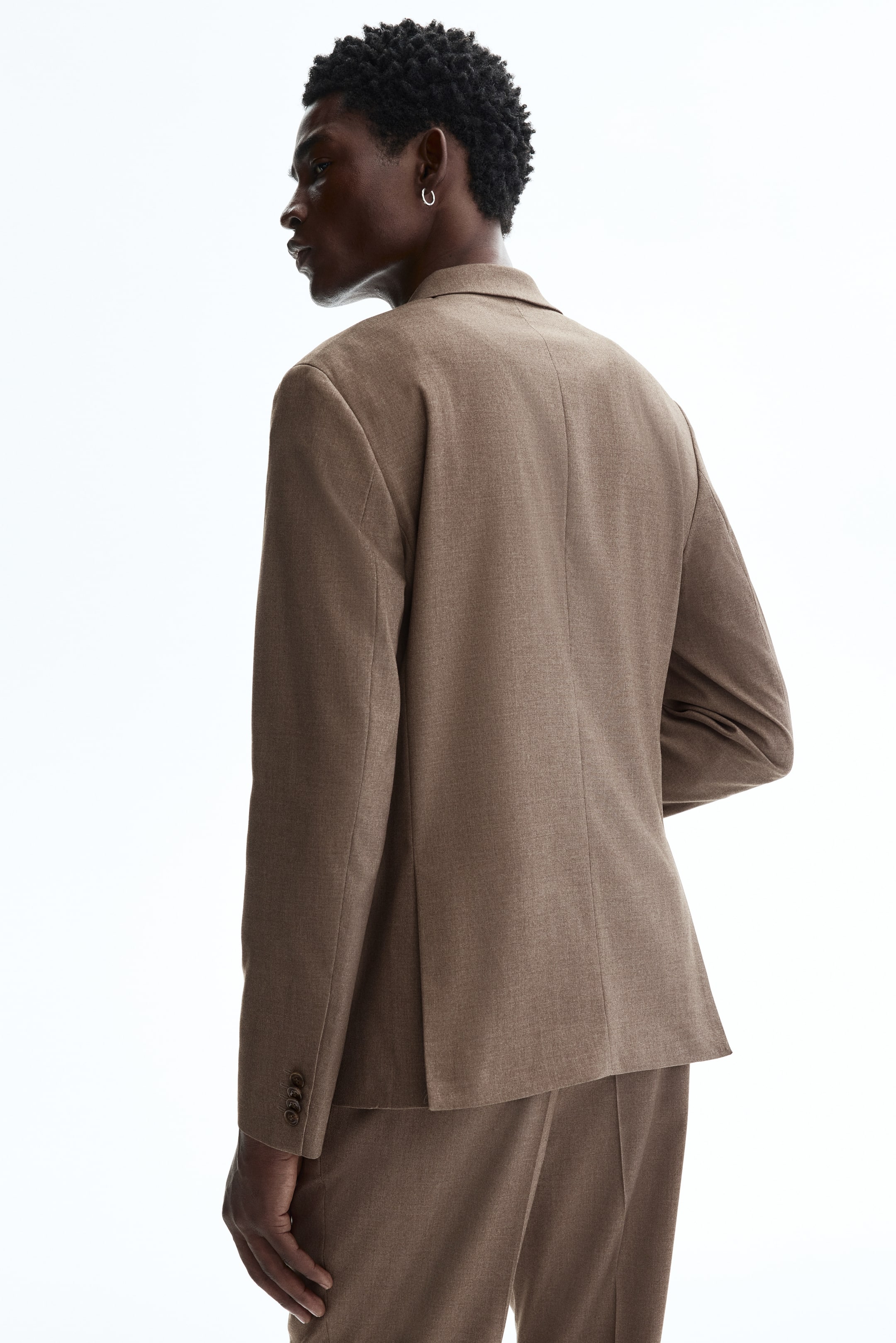 Regular-Fit Single-Breasted Jacket