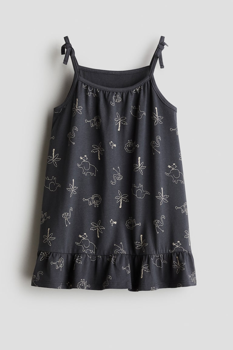 Baby - Pink/fruit Printed Dress - Size: 12M (9-12M) - H&M Baby - Pink/fruit Printed Dress - Size: 12M (9-12M) - H&M