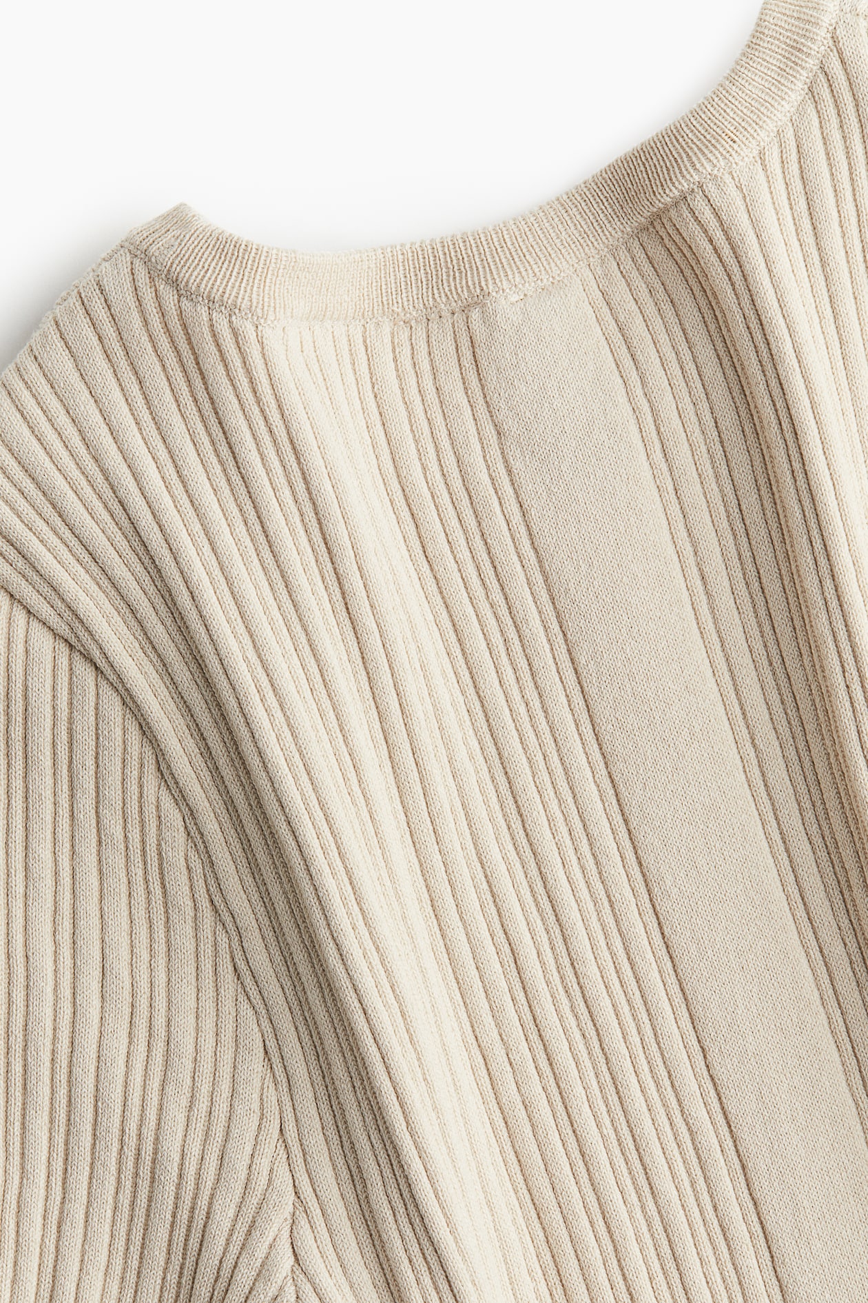 Rib-Knit Bodycon Dress - image 2