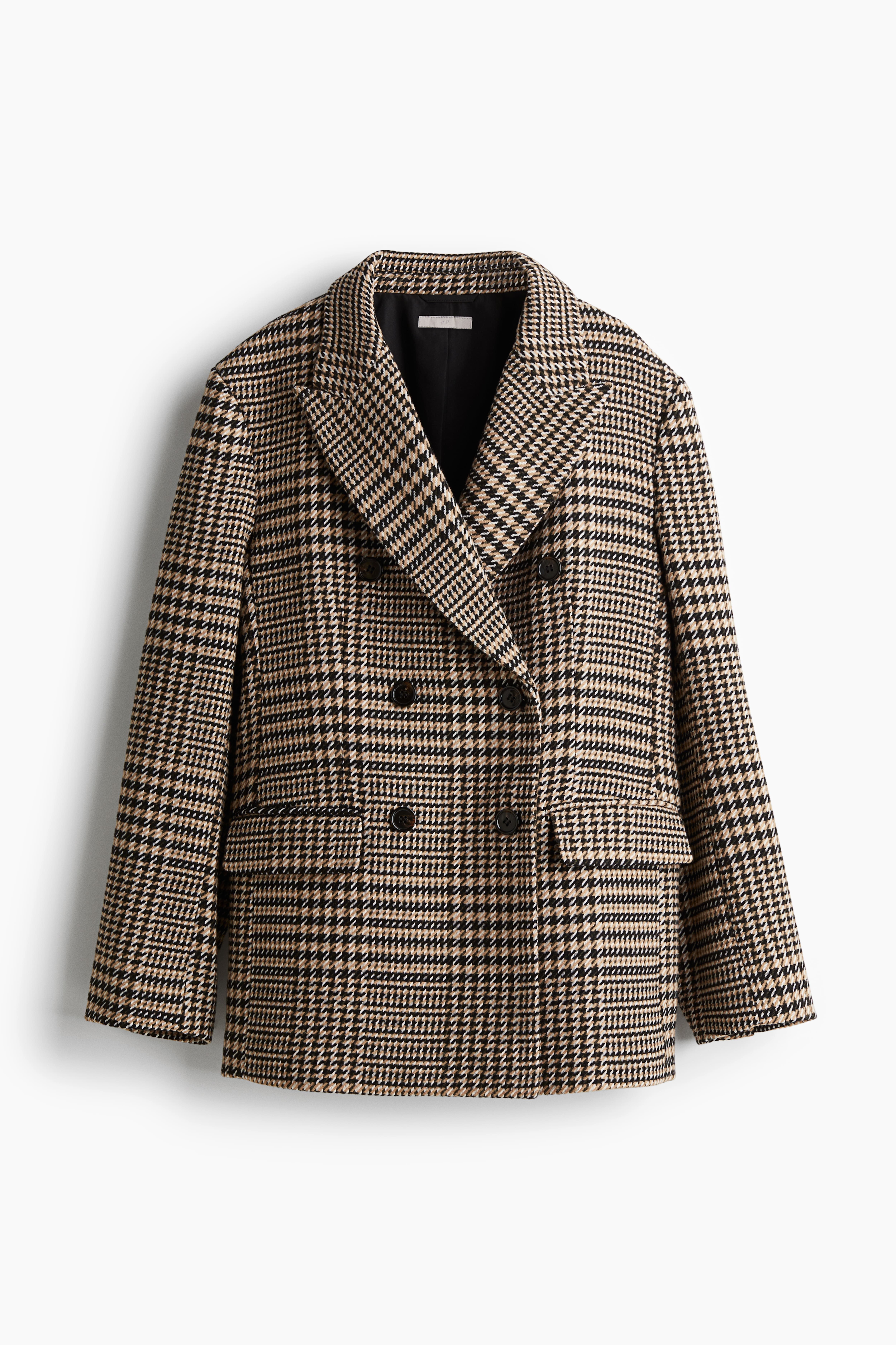 Plaid blazer womens h&m hotsell