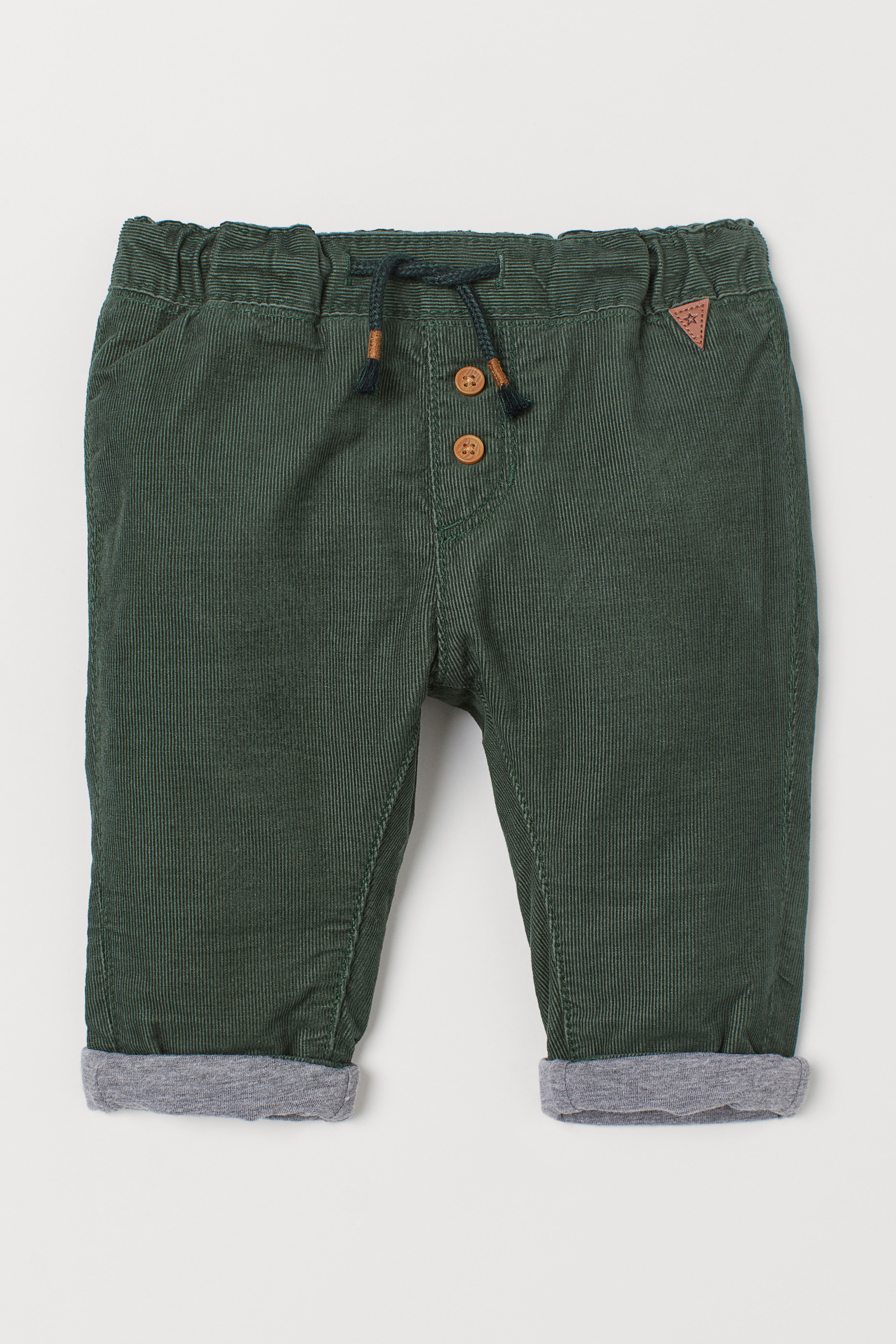 Boys green corduroy shops pants