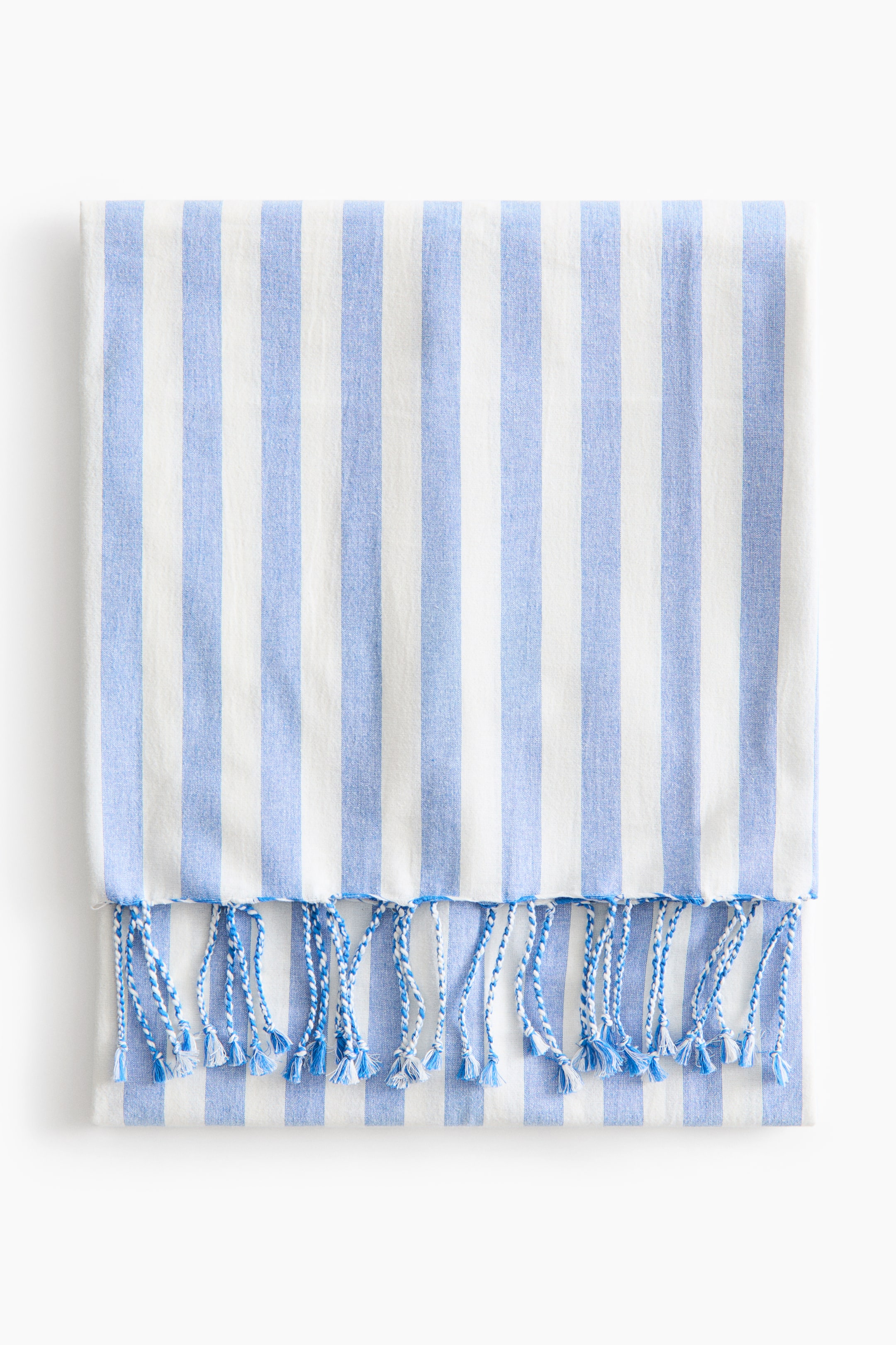 Grande serviette de plage en coton tissé