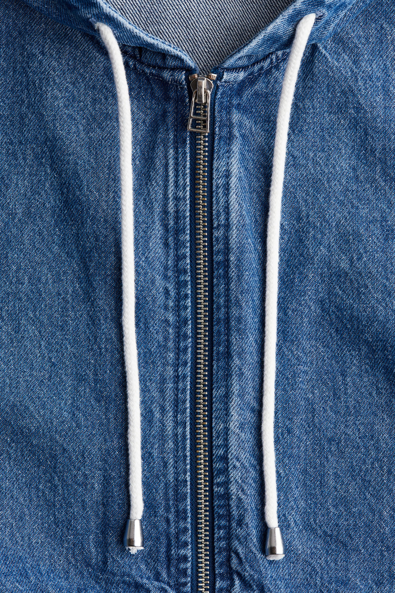 Hooded Denim Jacket - image 3