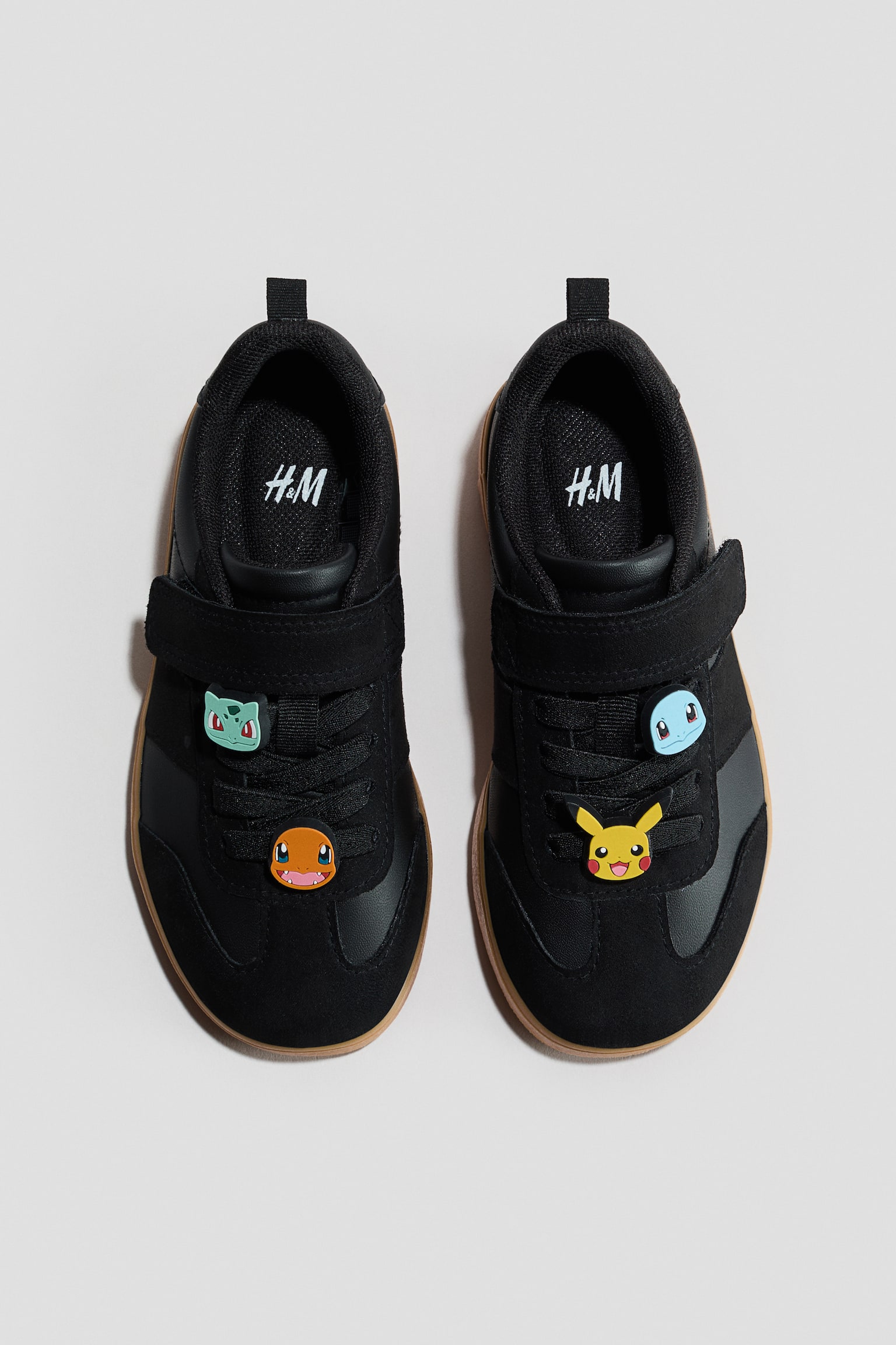Motif-detail trainers - Black/Pokémon/Dark khaki green/Minecraft
