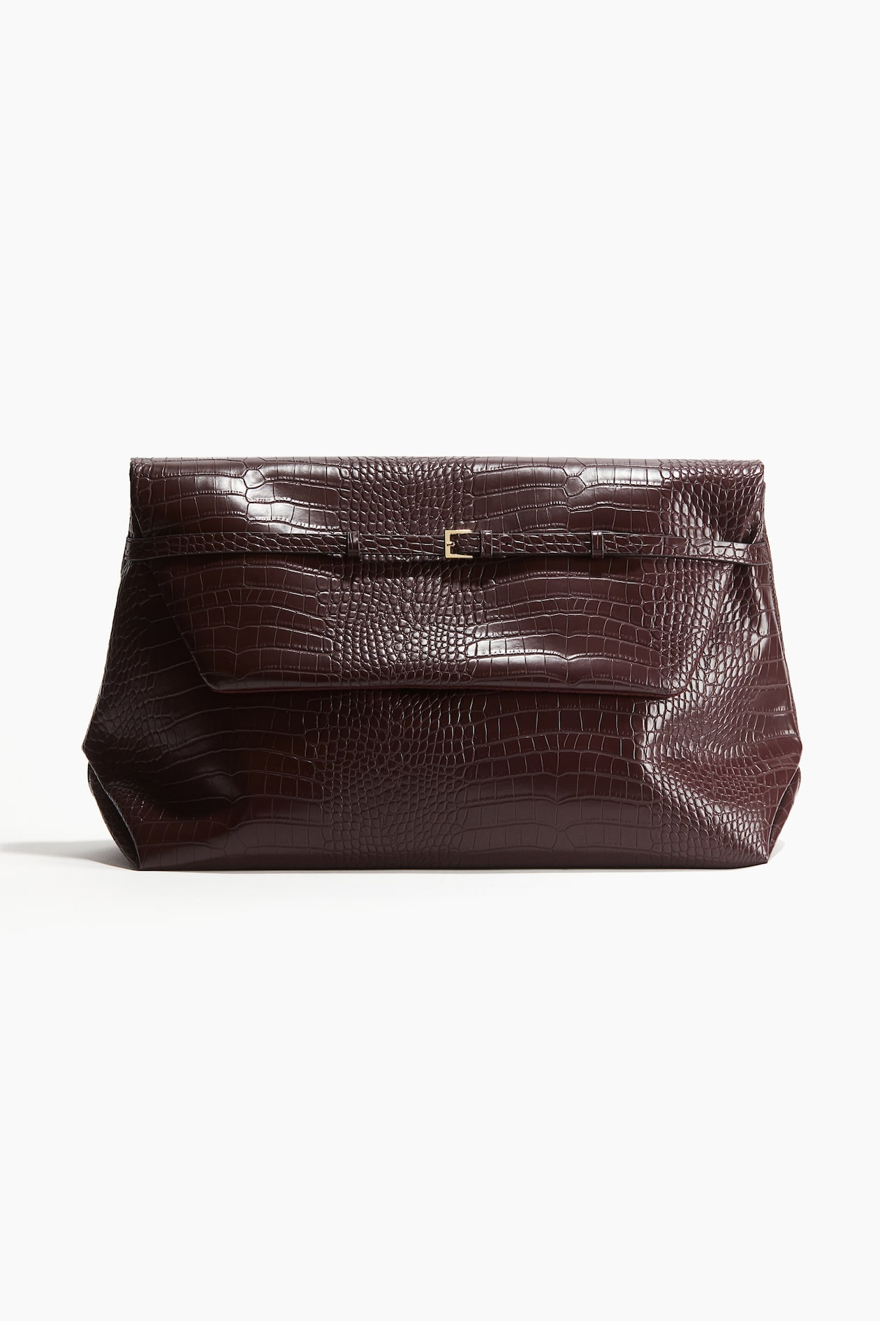 Oversized clutch Burgundy Ladies H&M IN