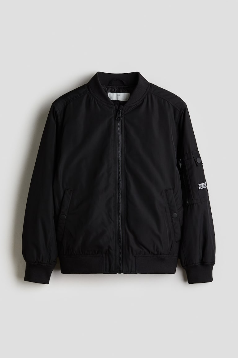 Padded Bomber Bomber Pull Bomber Jacket