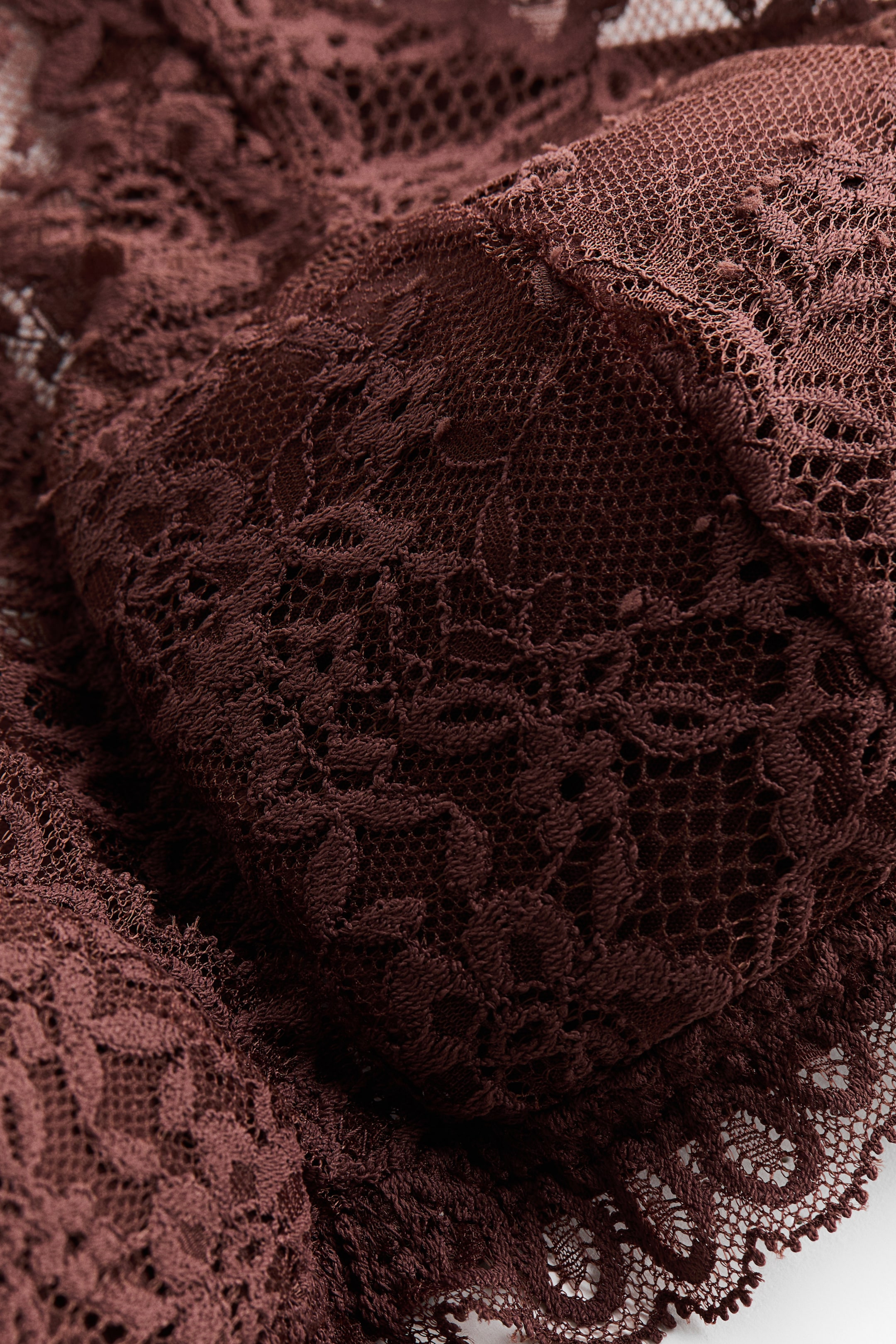 Padded Soft-Cup Lace Bra