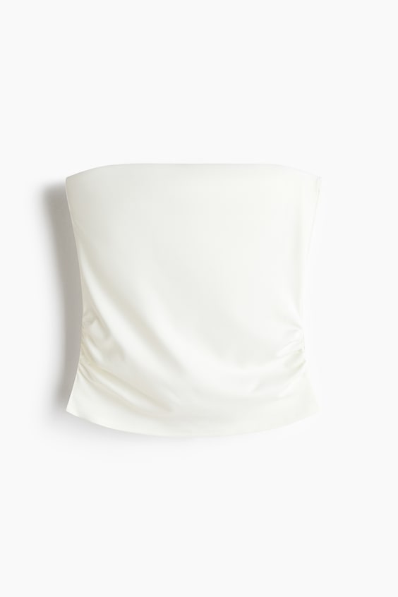 Женские топы H&M Gathered Tube Top
