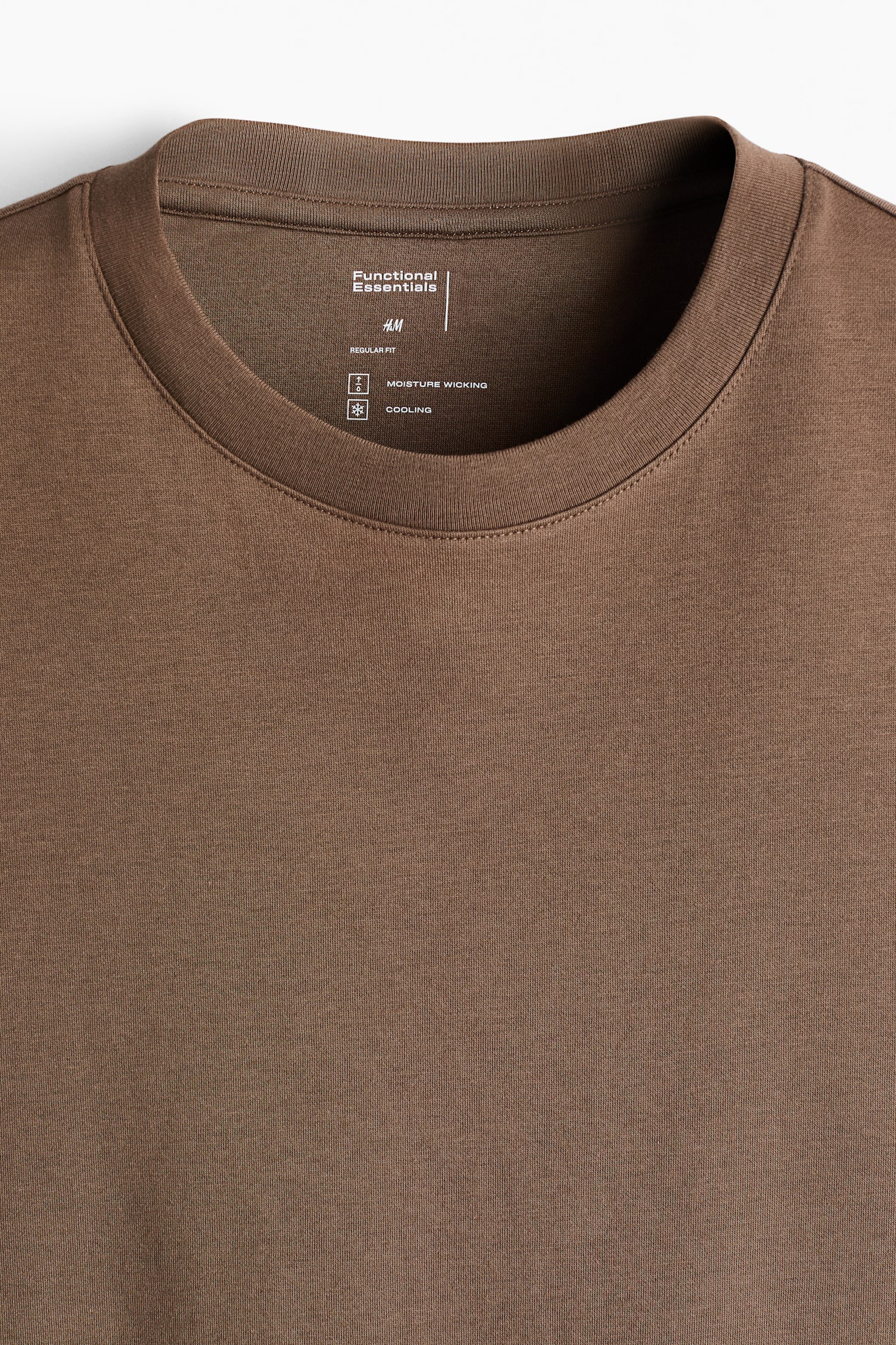 T-shirt Cooling Regular Fit - Marrone/Bianco/Grigio scuro mélange/Nero/Blu navy - 5