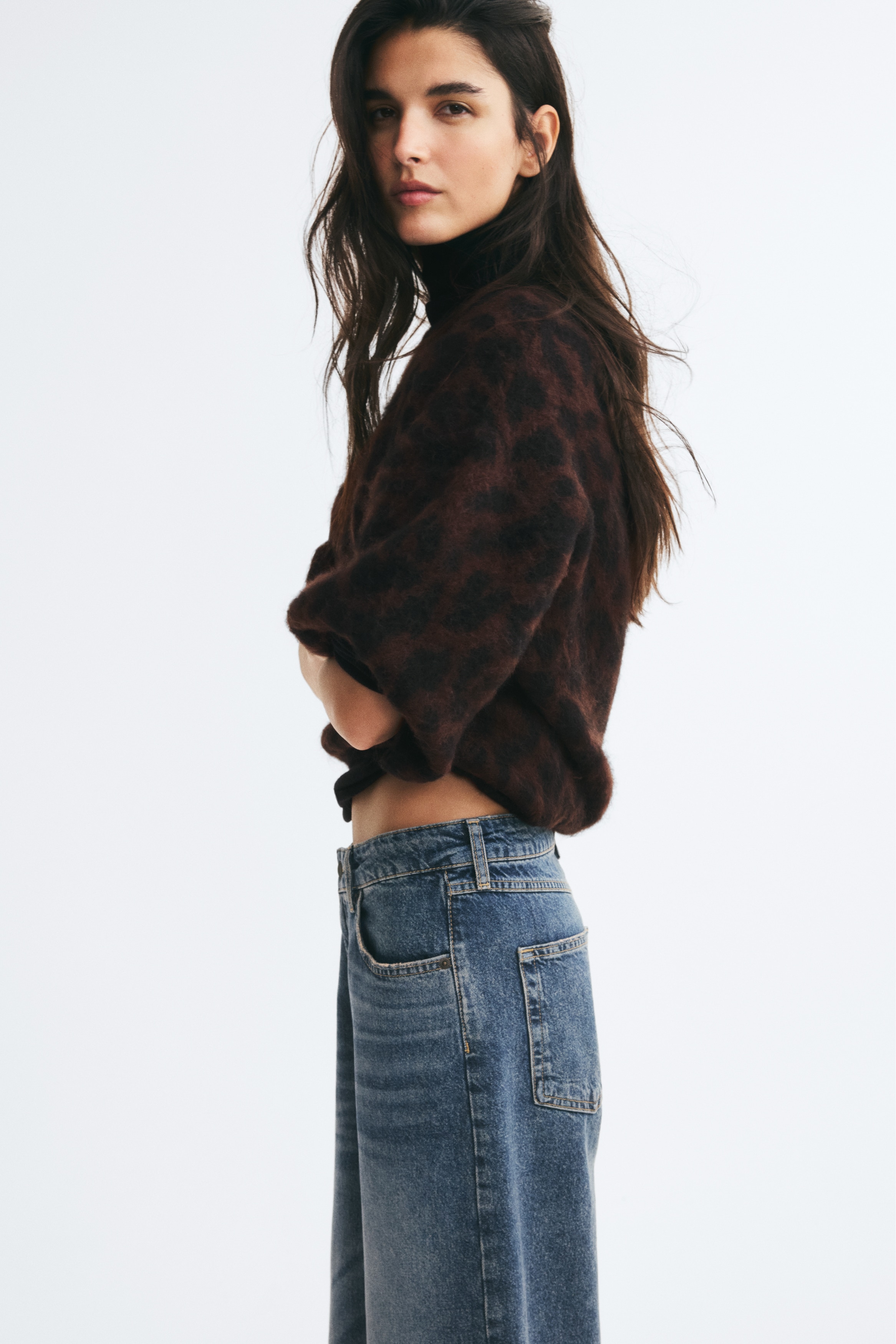 Pull en maille jacquardModèle