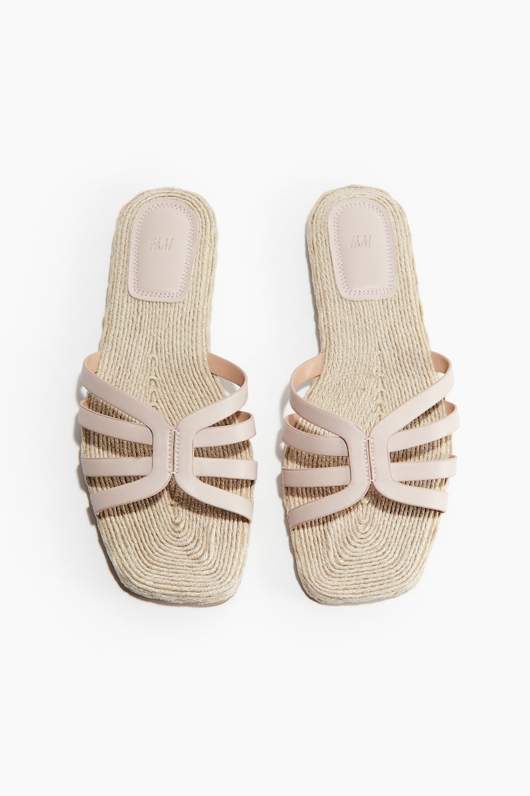 Espadrille sandals Light beige Ladies H&M IN