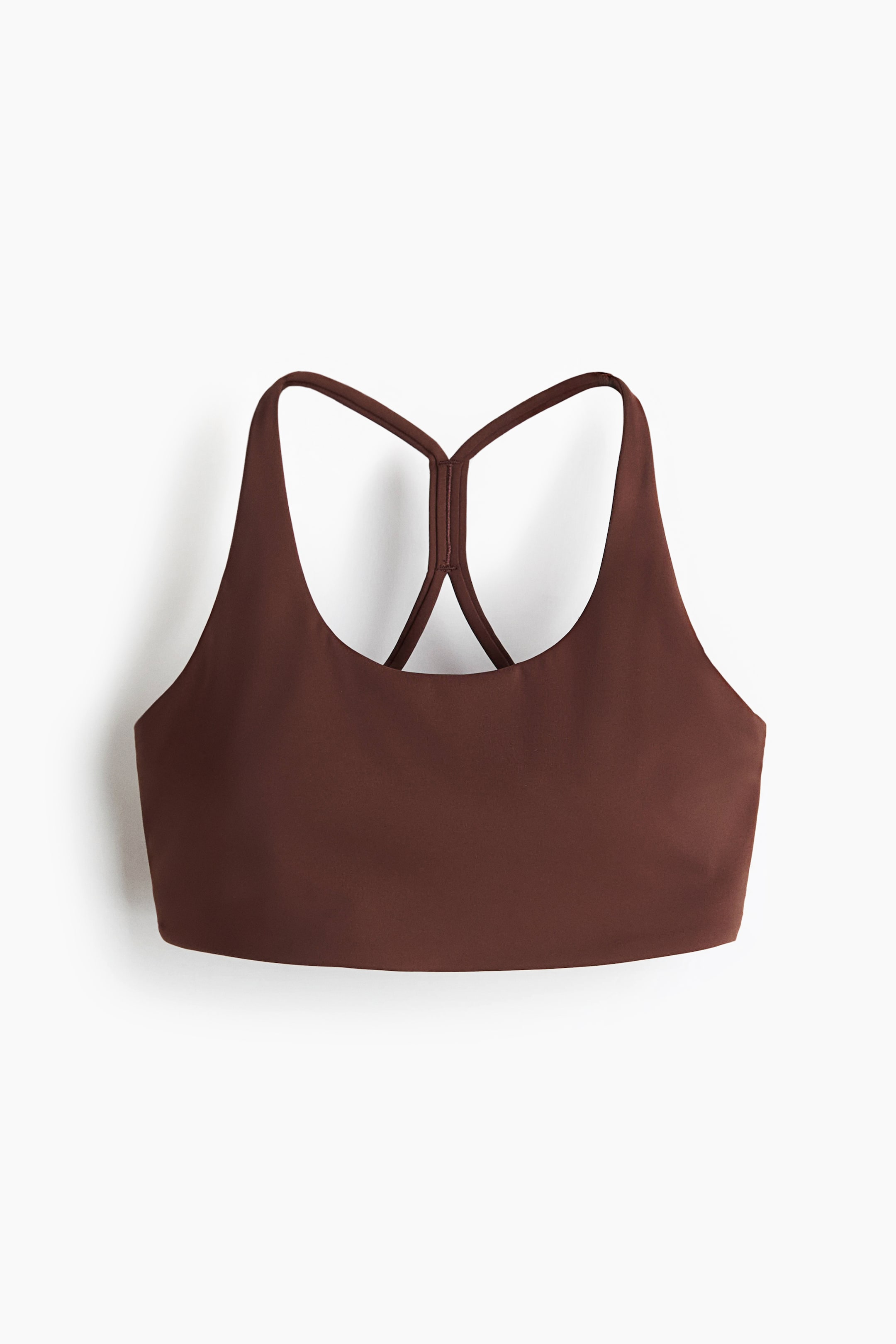 View larger image: Medium Support Sports bra with SculptMove™ - Brown - Ladies | H&M IN 1