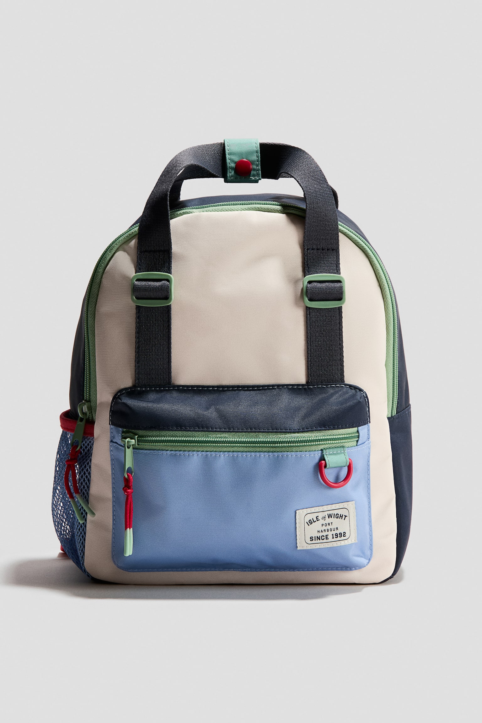 Backpack - Navy blue/color block