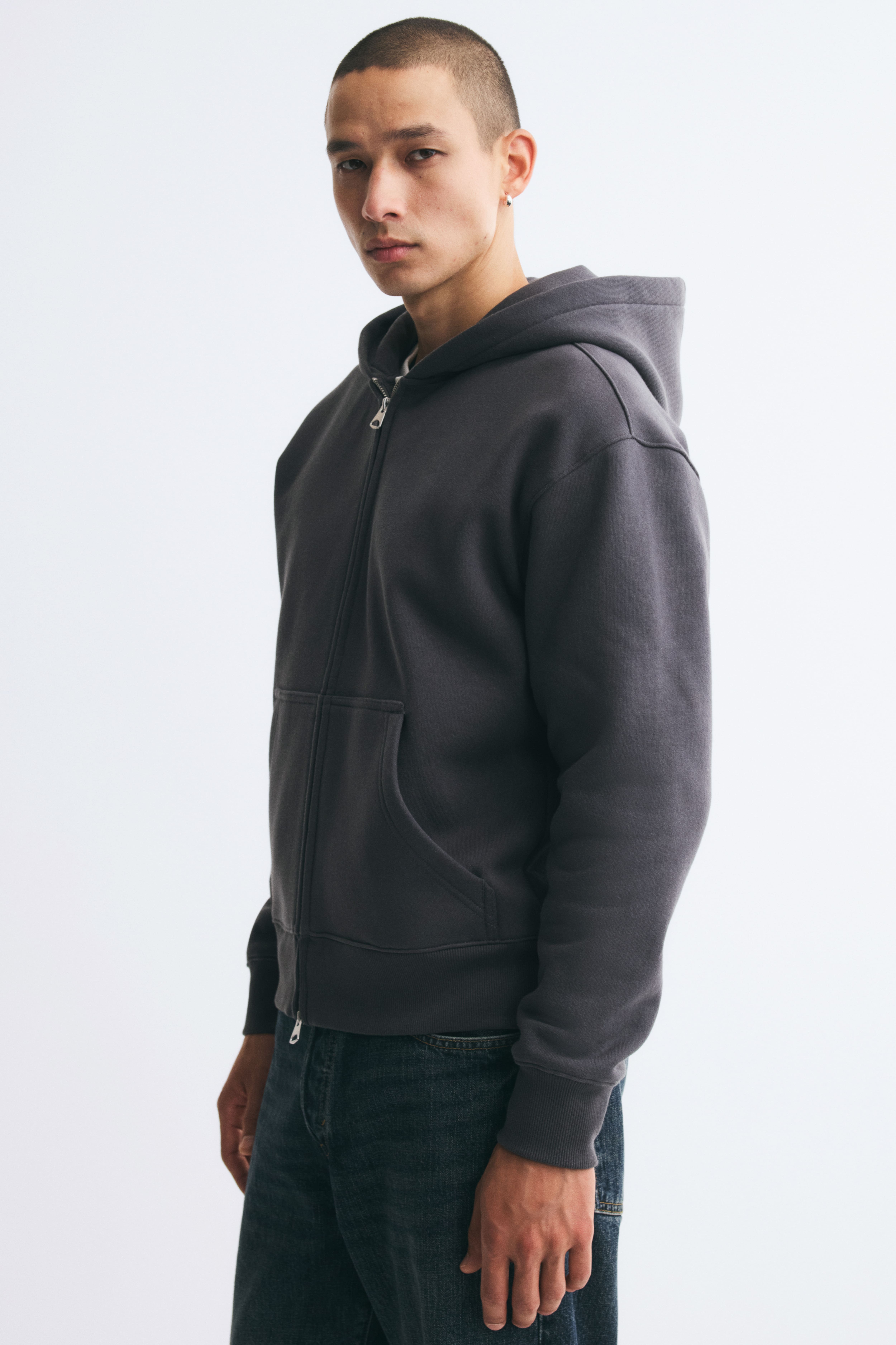 Relaxed-Fit Hooded Jacket