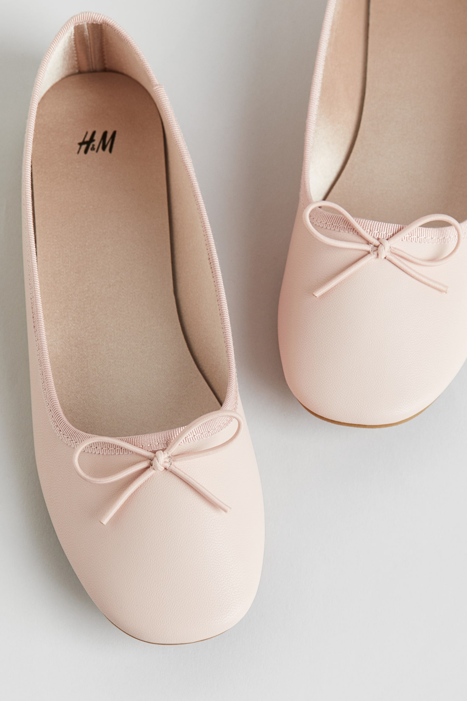 Ballet Flats - Light pink/Denim blue - 2