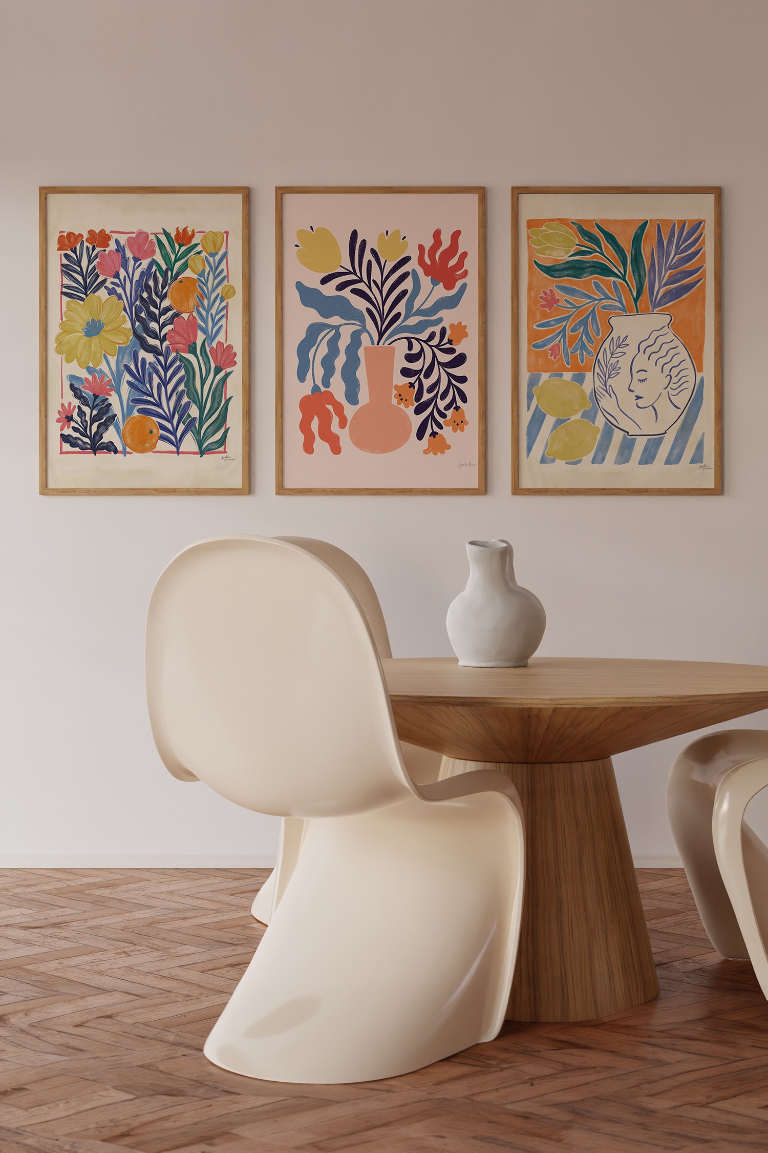 Perfect Trio No. 007 - Flerfarvet