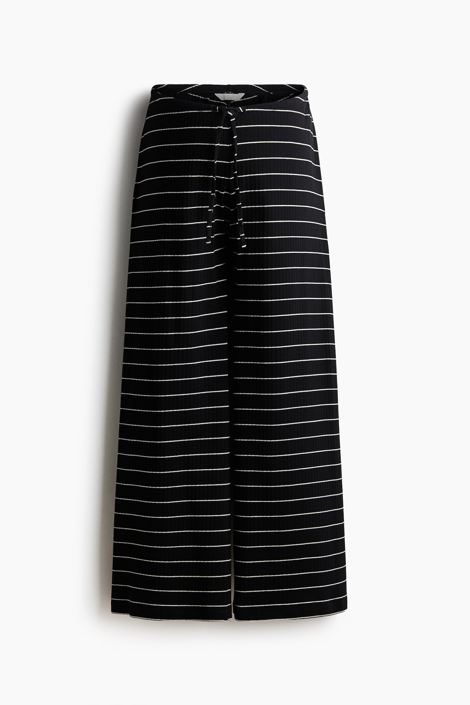 MAMA Pyjama bottoms - Black/striped