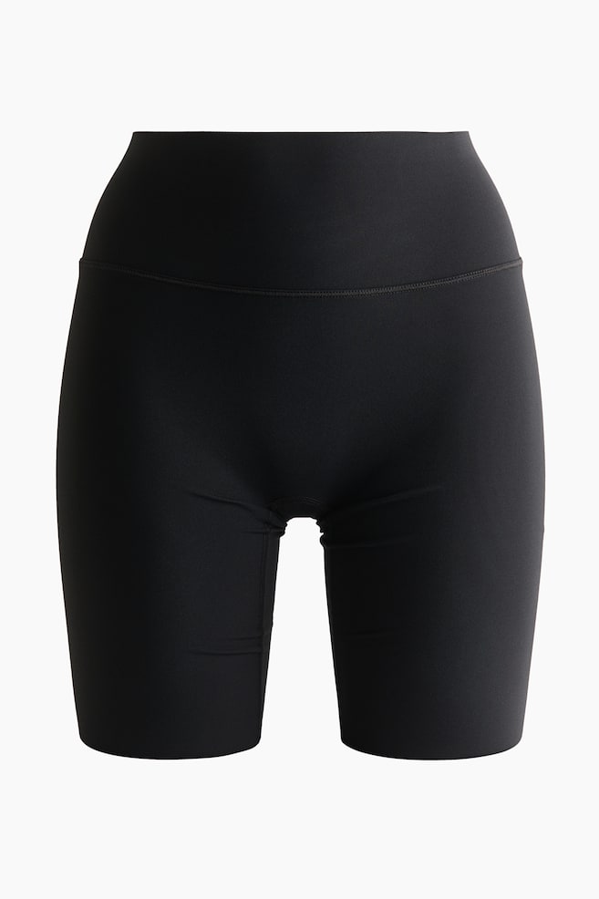 Running cycling shorts with ShapeMove™ - Black/Grey - 1