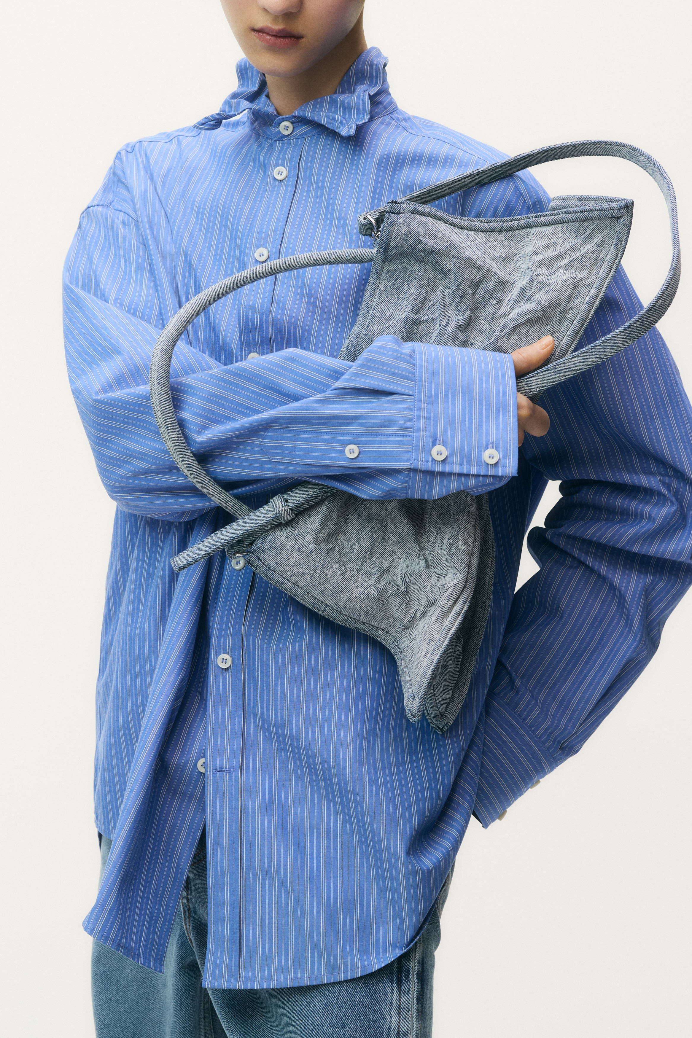 GLENN MARTENS ×  ショルダーバッグ ショルダーバッグ - ライトデニムブルー - レディース | H&M JP