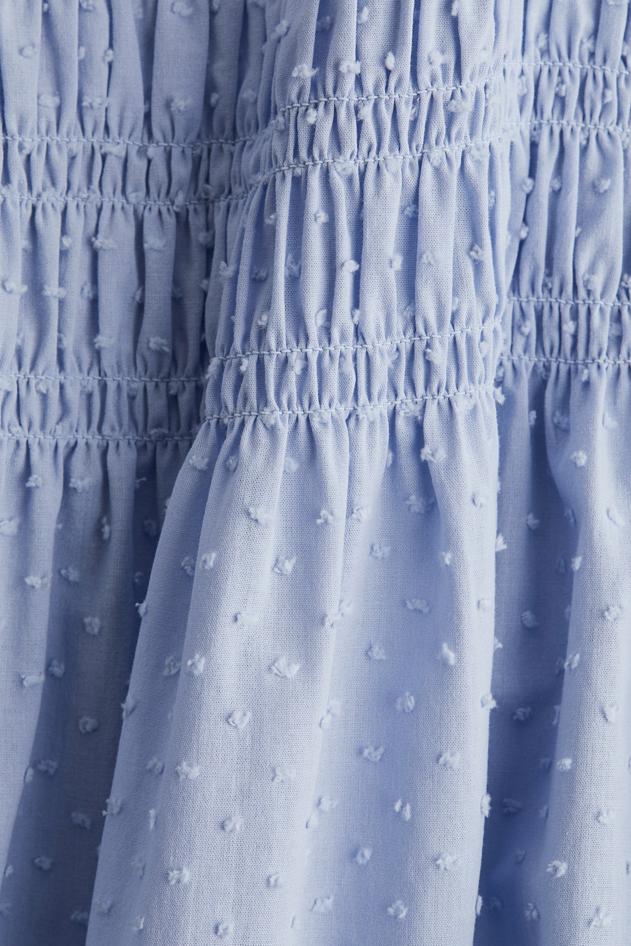 Smocked-Bodice Cotton Dress - image 3