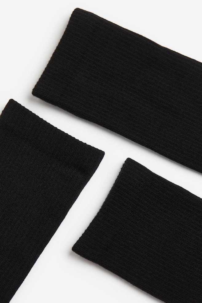 Lot de 5 paires de chaussettes - Noir/Blanc - 2