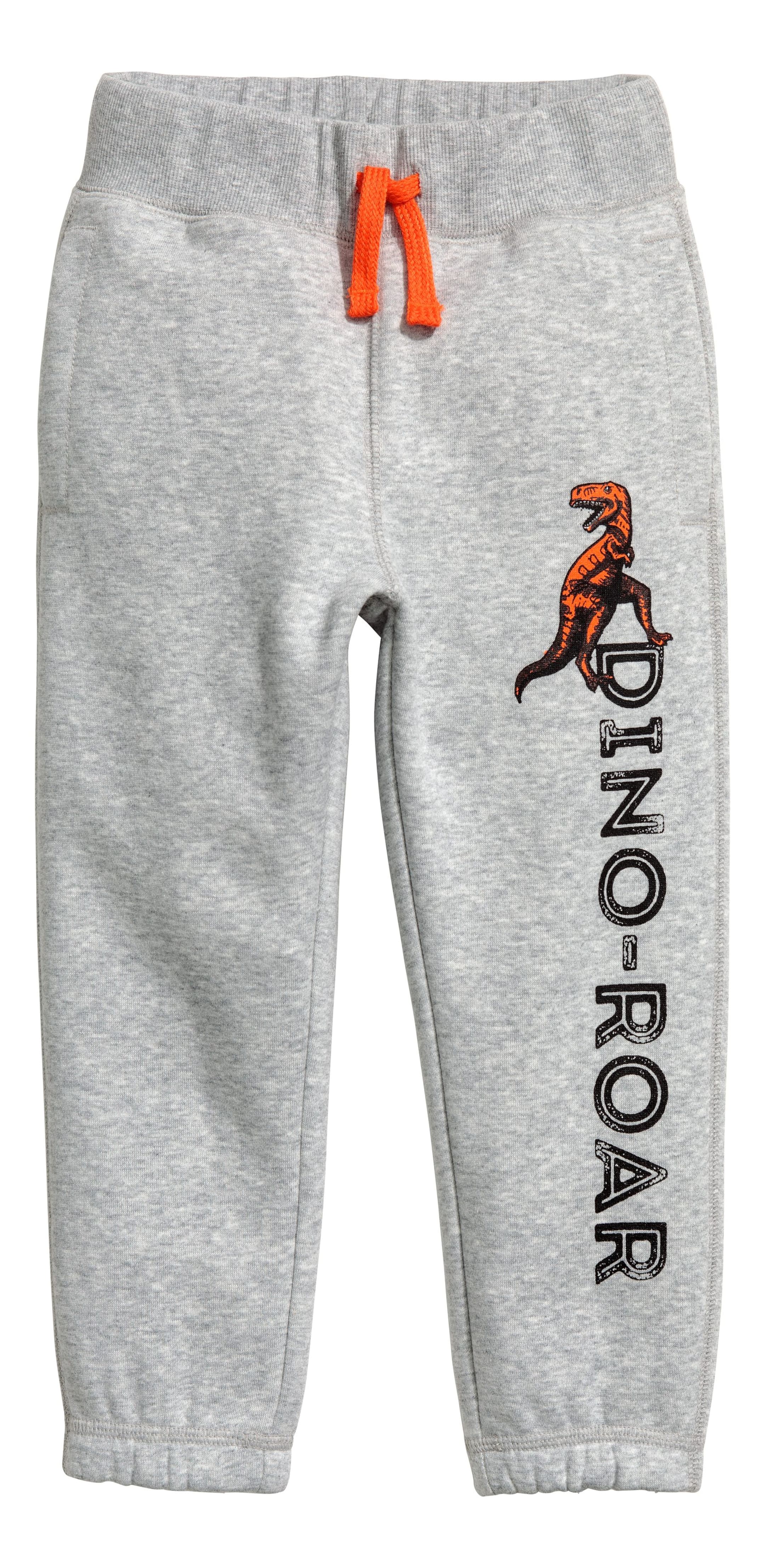 View larger image: Printed joggers - Grey - Kids | H&M GB 1