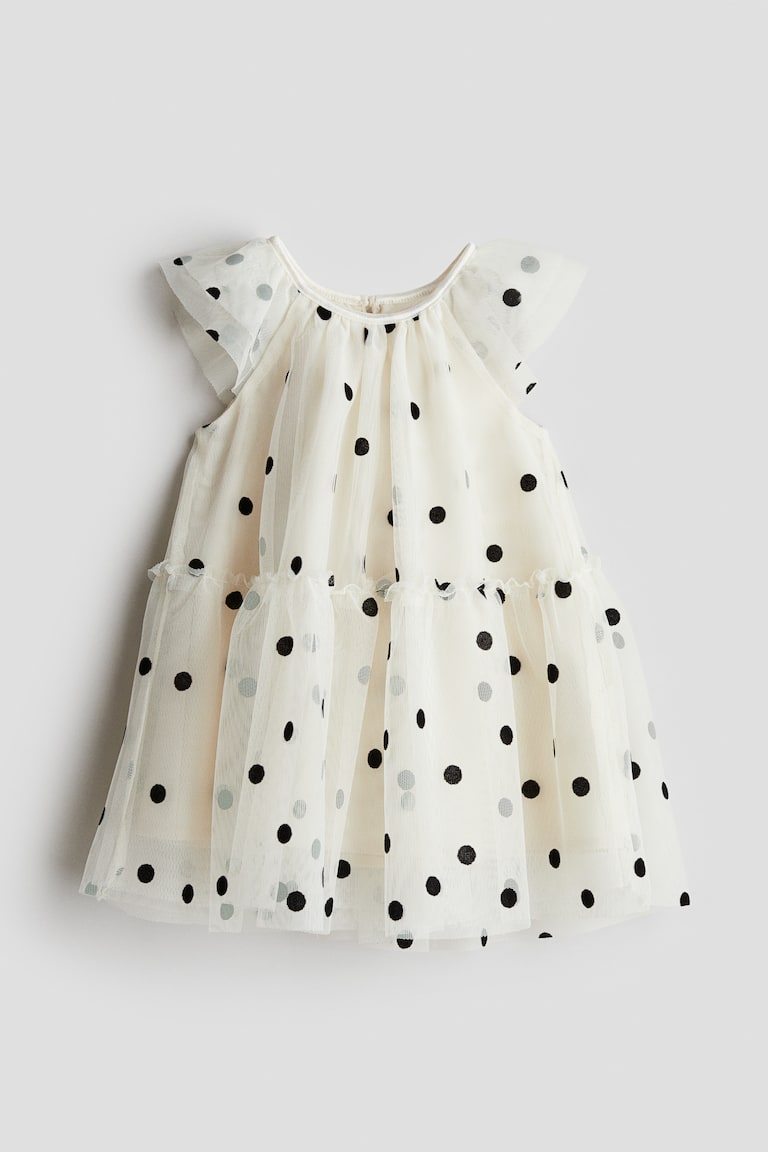 princess polly baby blue dress Black ballerina tulle dress main image 1