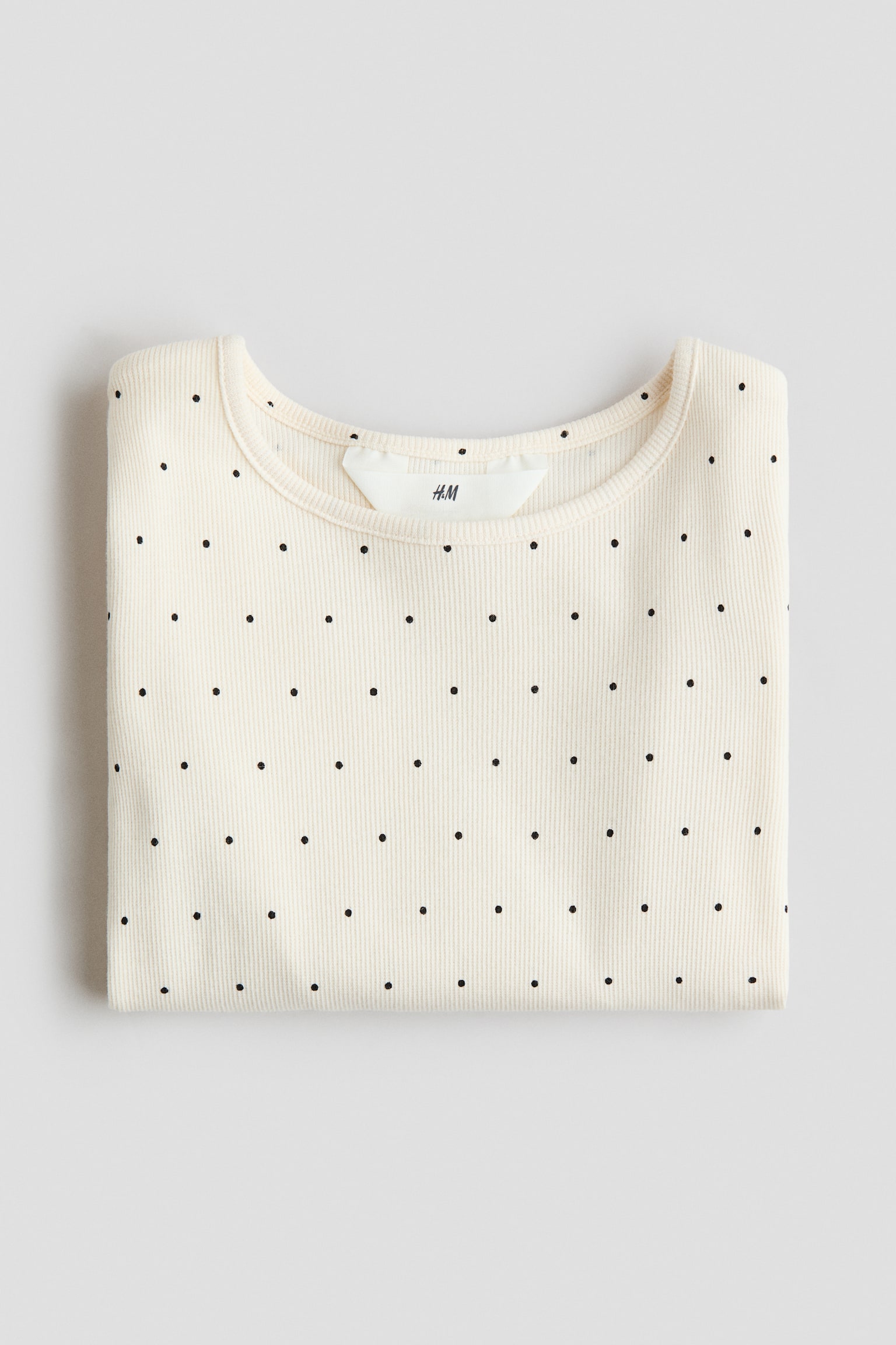 Bộ 2 món gồm áo và váy - Màu be nhạt/Đen denim - 3