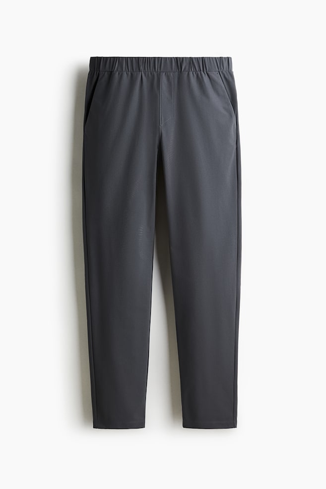 Sport-Joggpants in Regular Fit - Dunkelgrau/Schwarz - 1