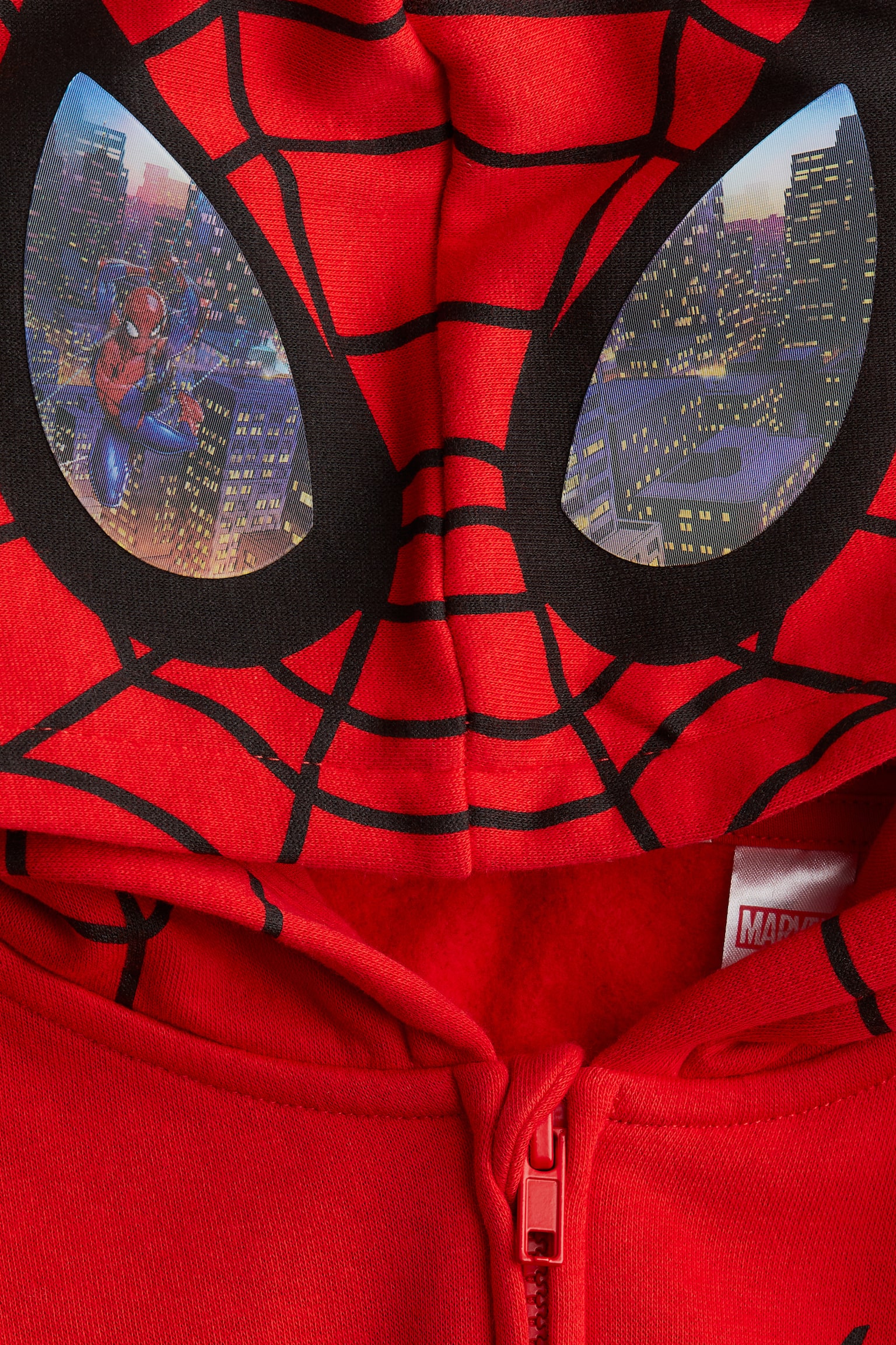 Printed zip-through hoodie - Red/Spider-Man/Red/Spider-Man/Blue/Sonic the Hedgehog - 2