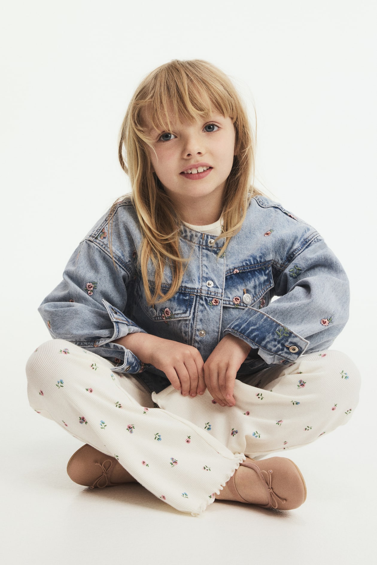 Bonds Kids Boys Girls Leggings Bottoms White Floral main image 1
