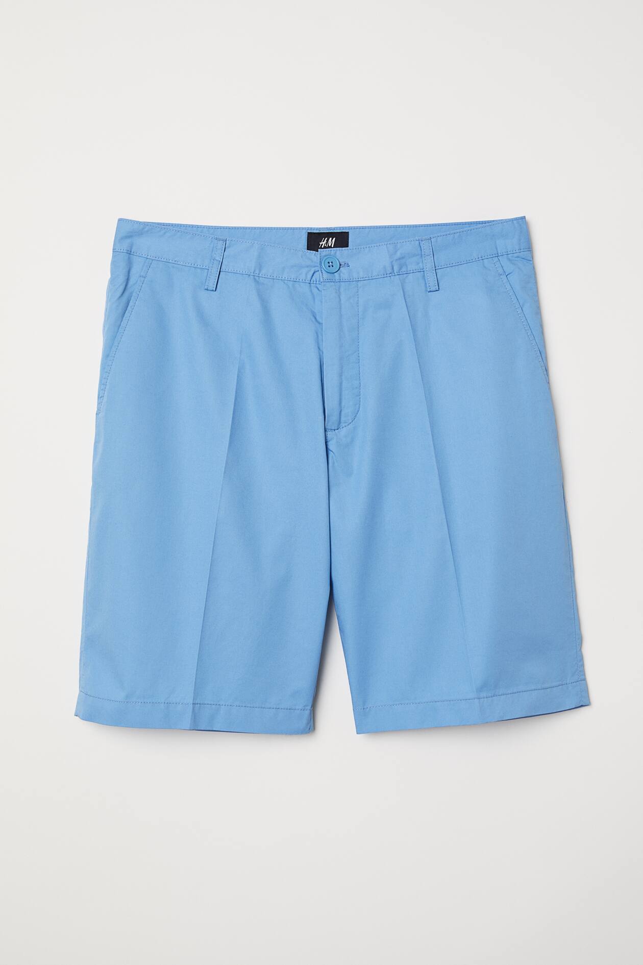 Chino Shorts - Short - Light blue - Men | H&M US