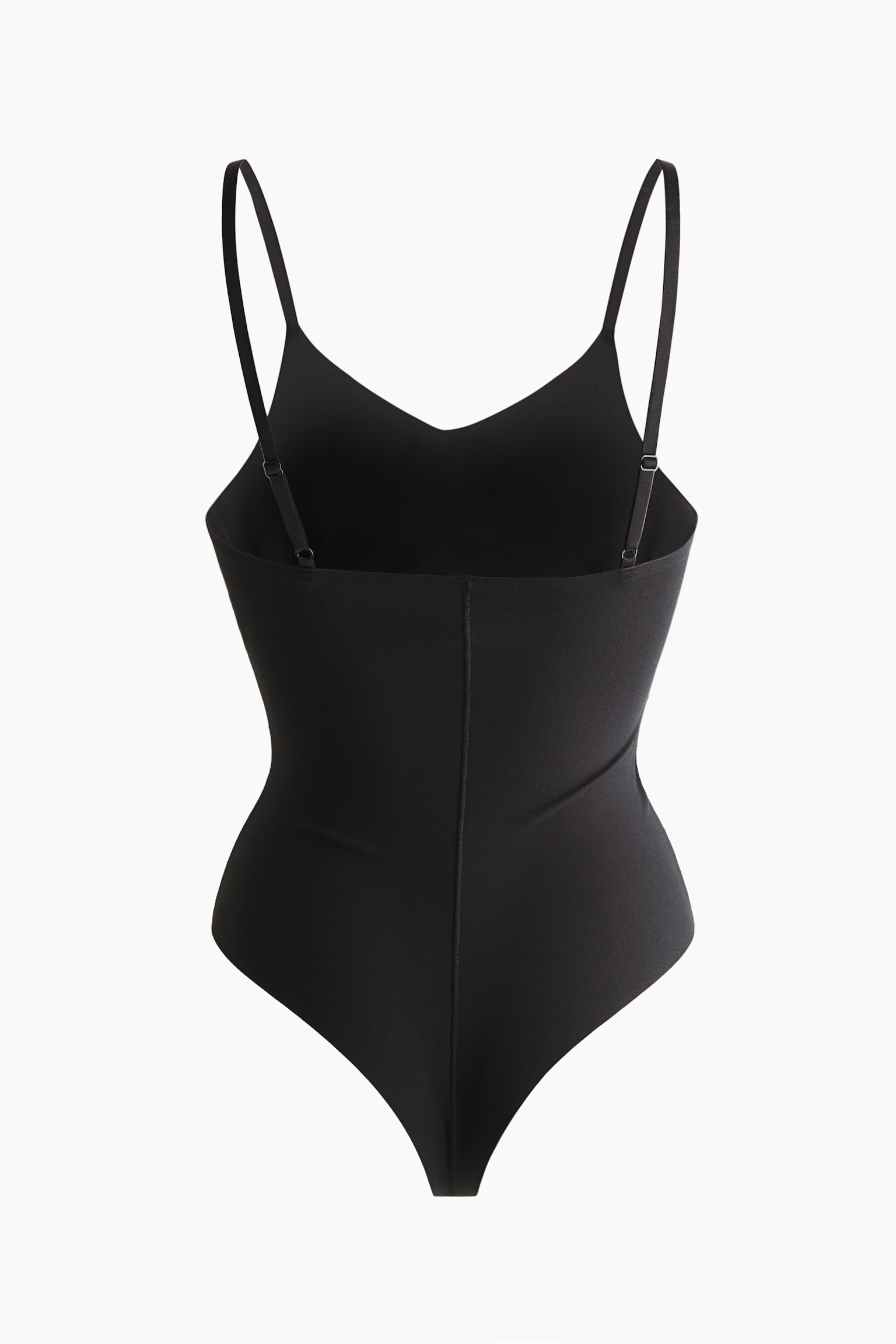 Боди Shape, стринги, микрофибра — H&M, цвет: Чёрный — фото 7