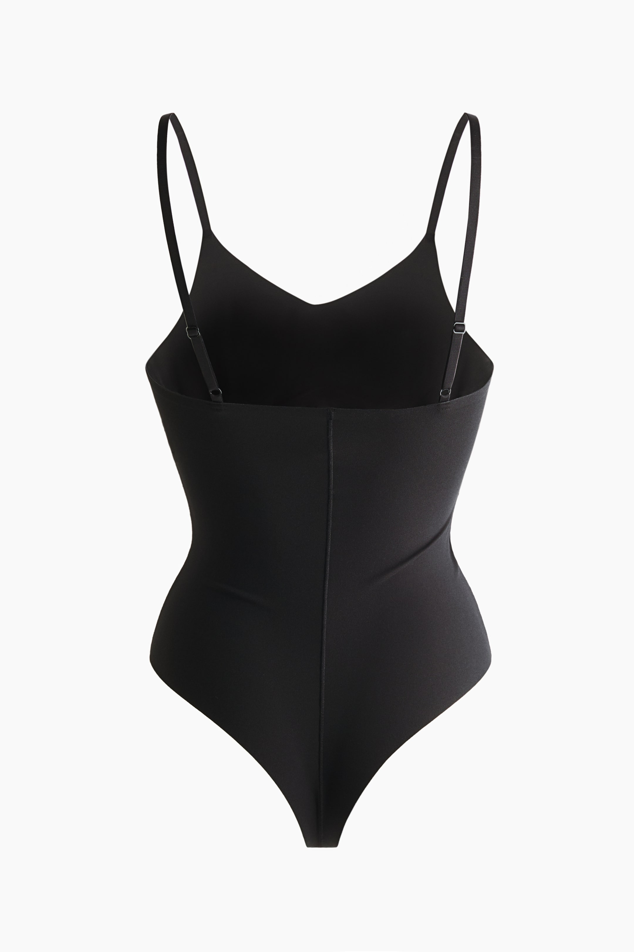 View larger image: Light Shape Microfibre thong body - Black - Ladies | H&M GB 2