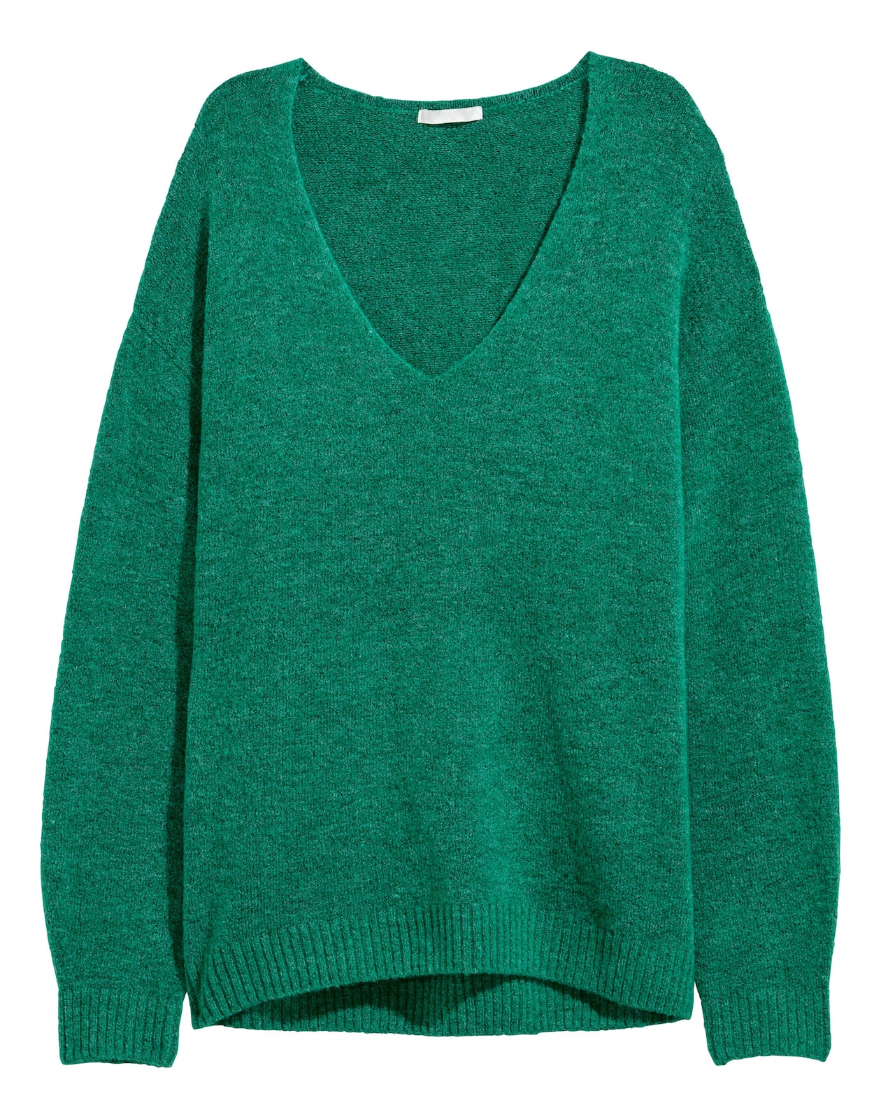 ファインニットセーター - エメラルドグリーン - レディース | H&M JP
