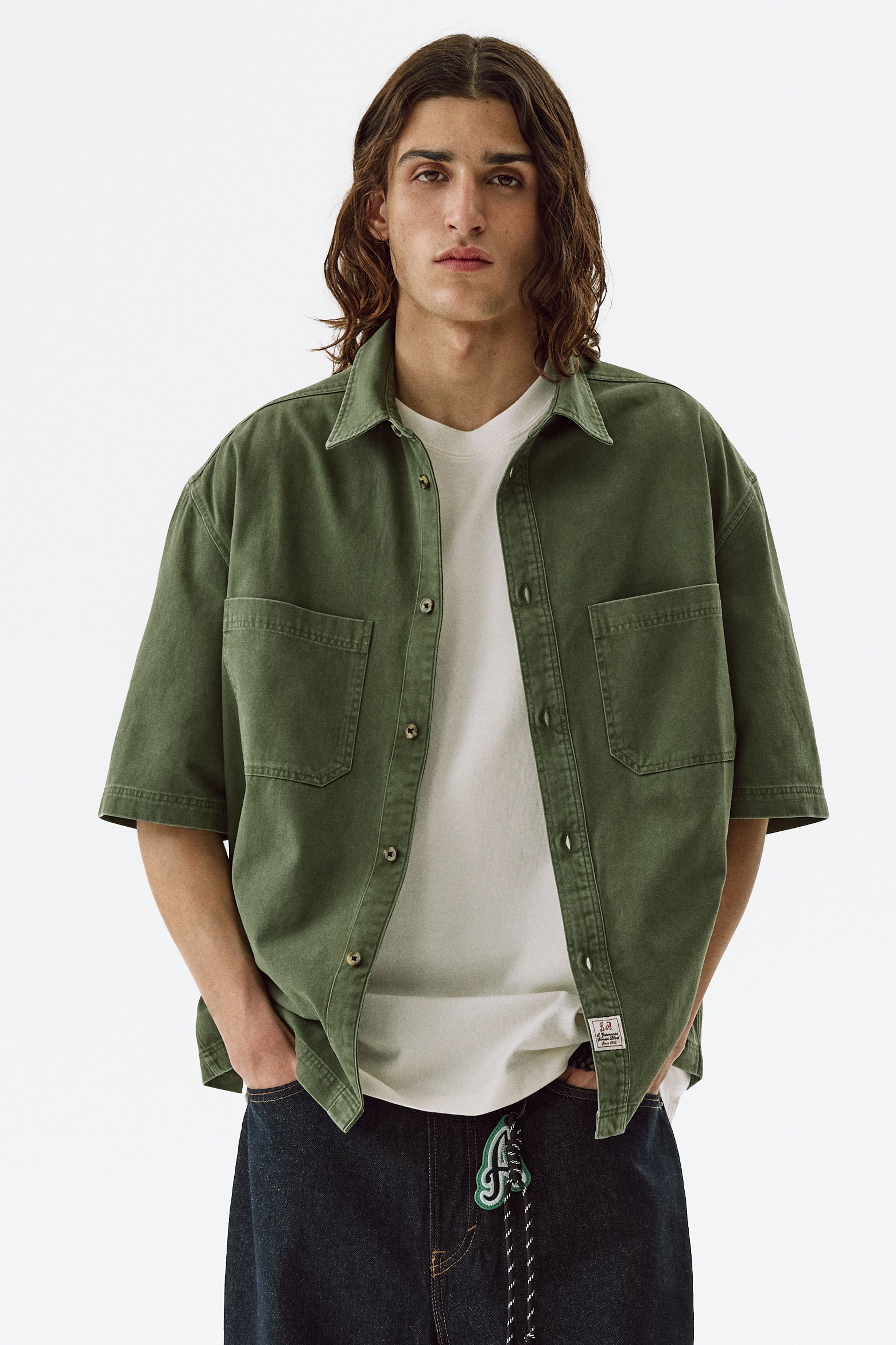 Relaxed-Fit Denim Shirt from H&M - $39.99