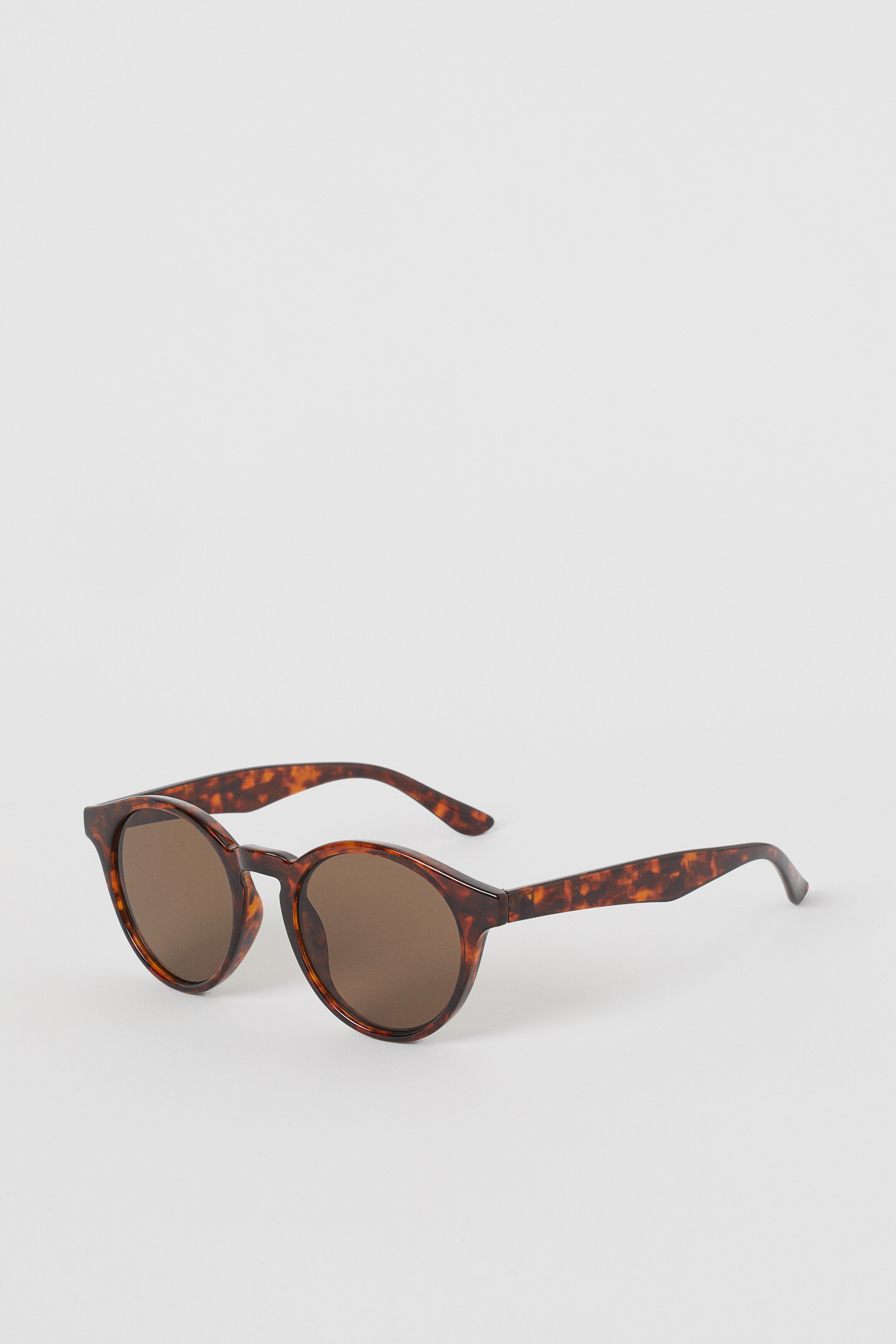 Round sunglasses - Brown - Men | H&M GB