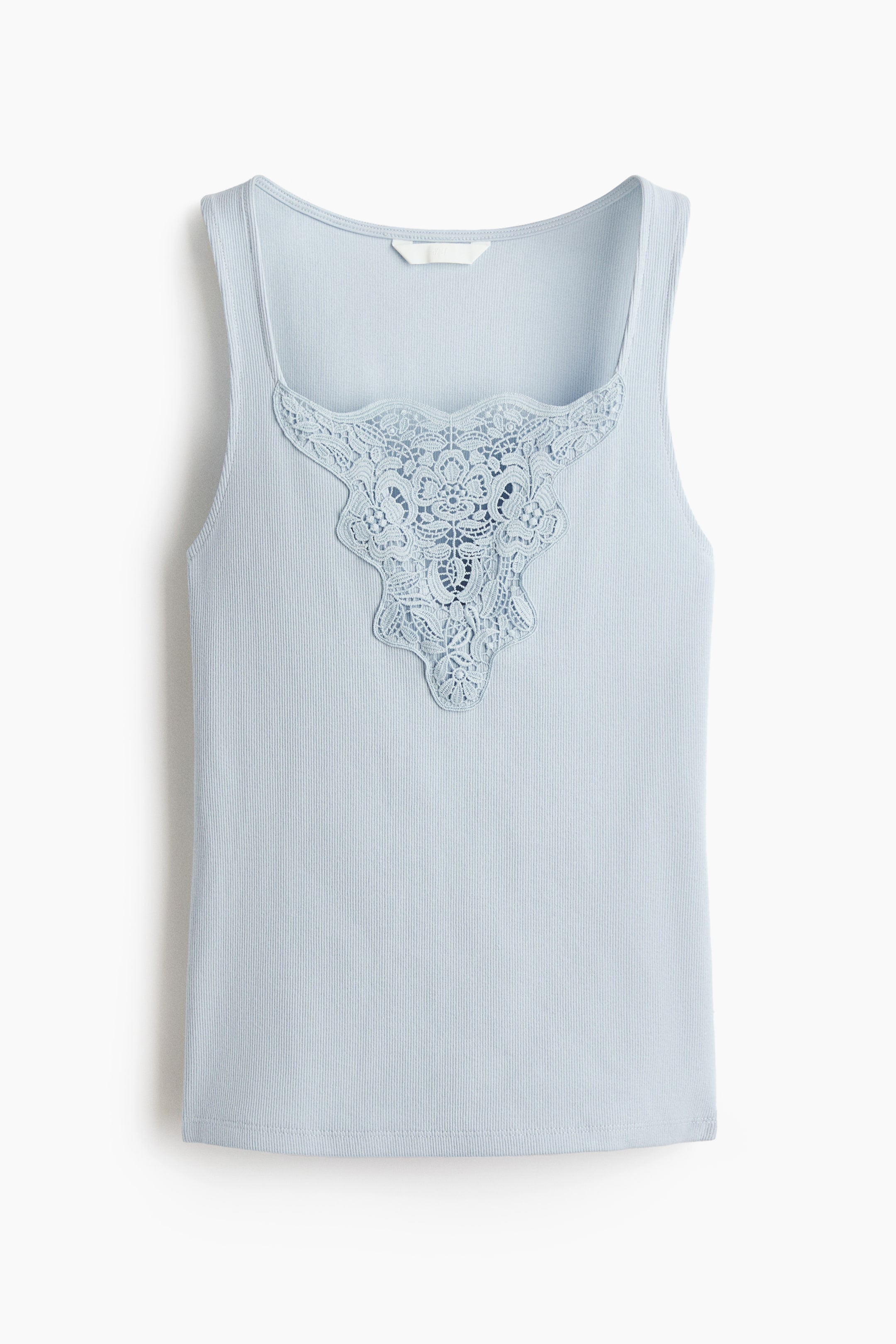 Lace-Detail Top