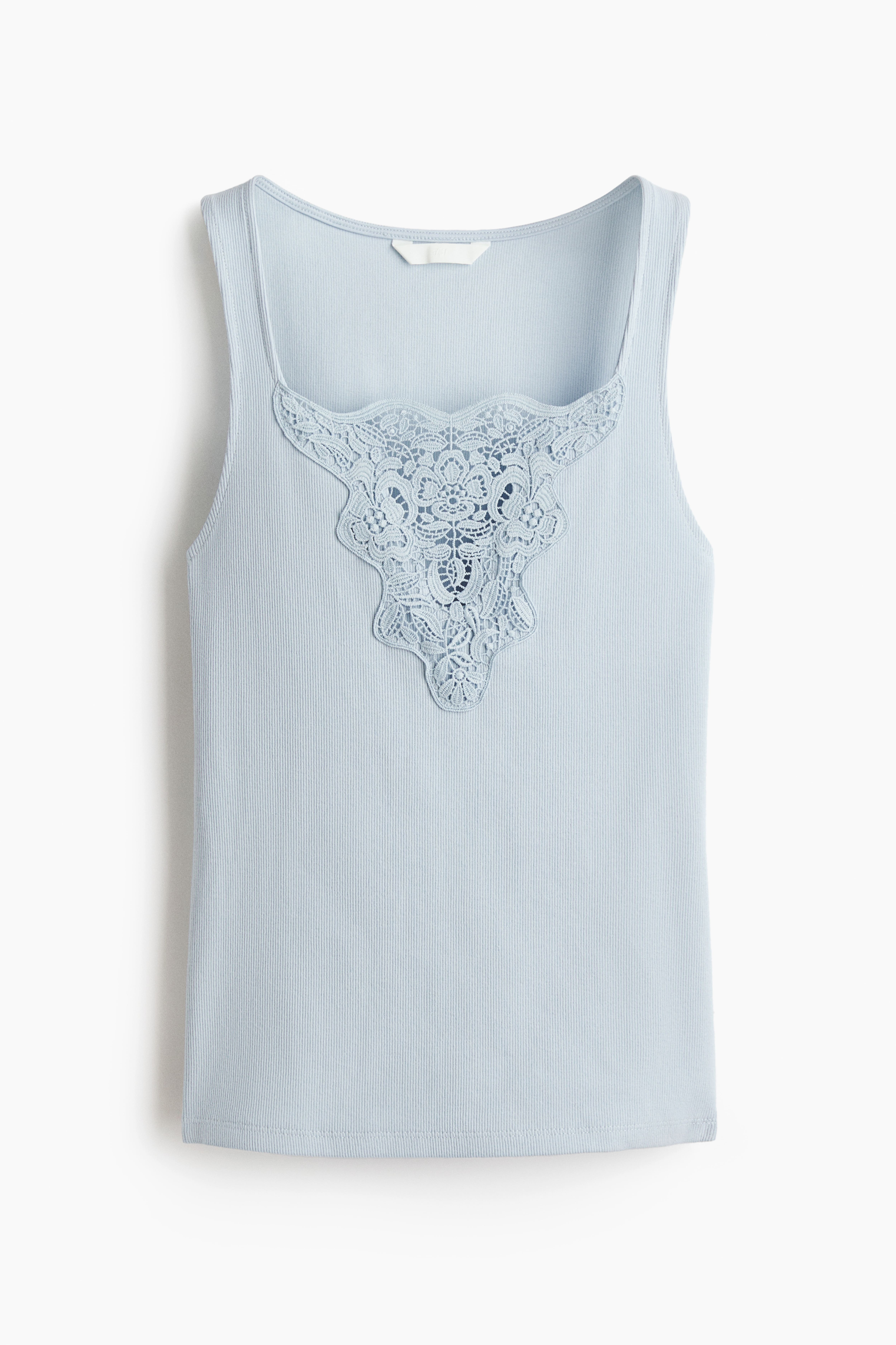 Lace-Detail Top