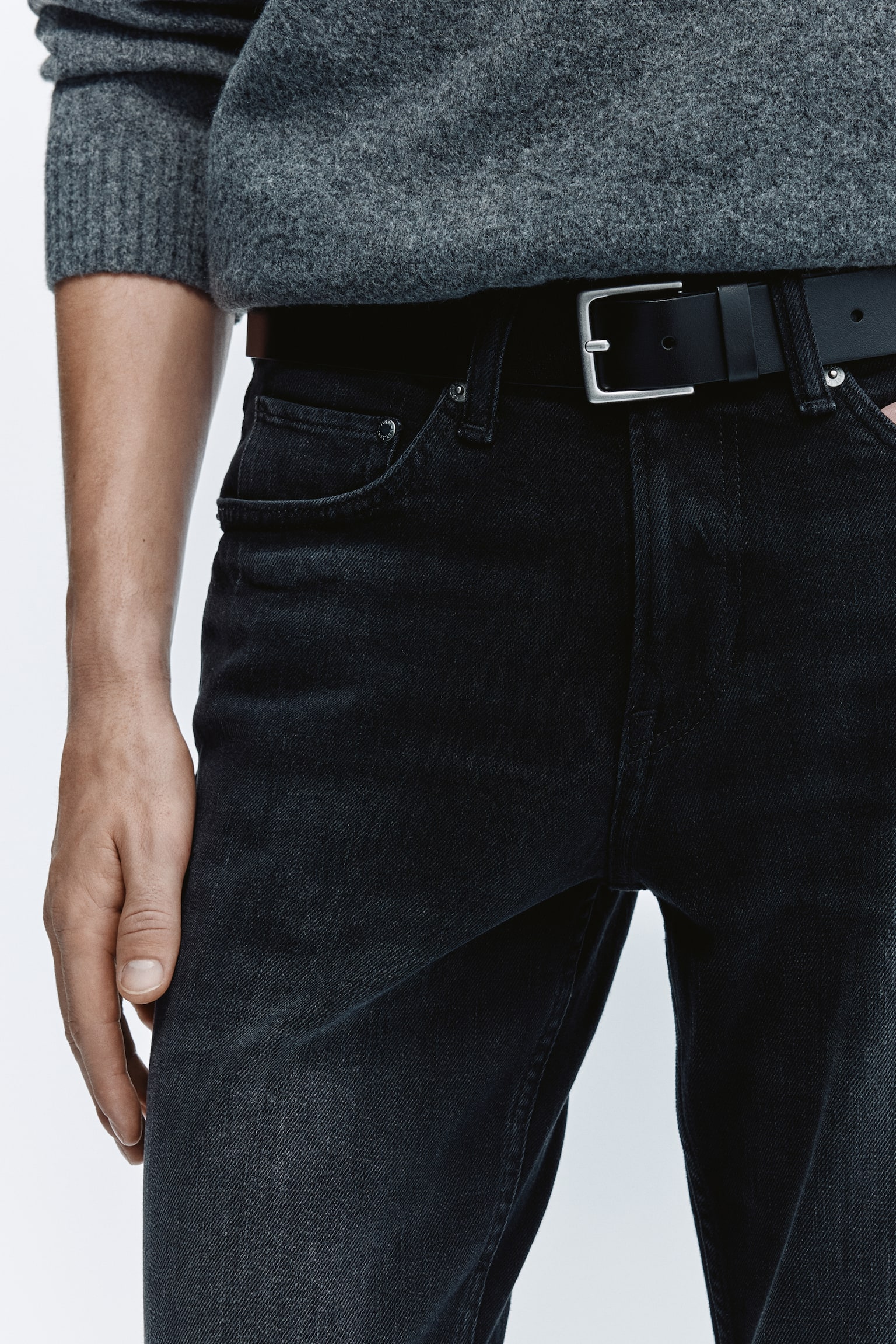 Slim jeans - שחור/כחול ביניים/אפור/כחול כהה - 6