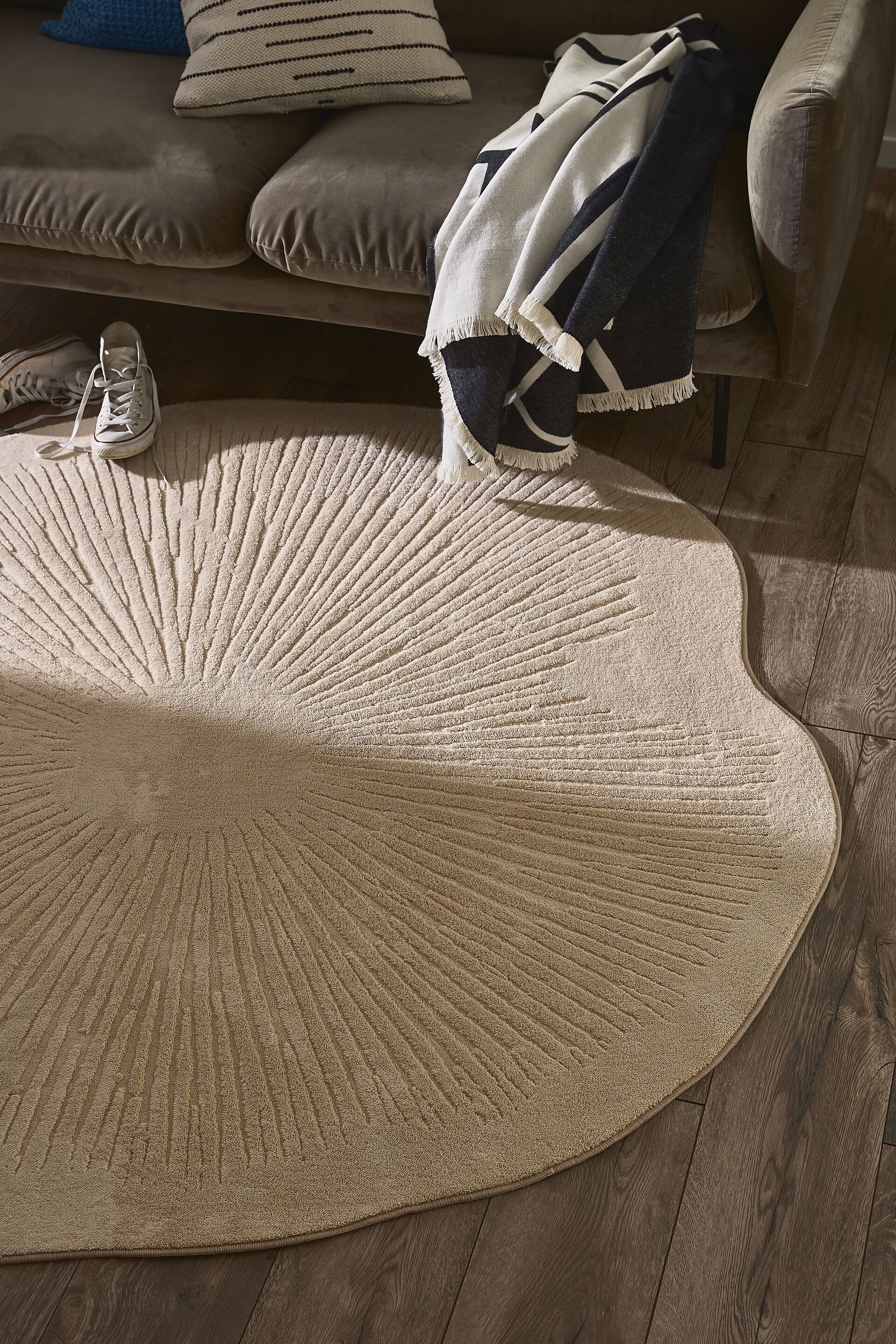 Beige | Teppiche | Baumwollteppiche