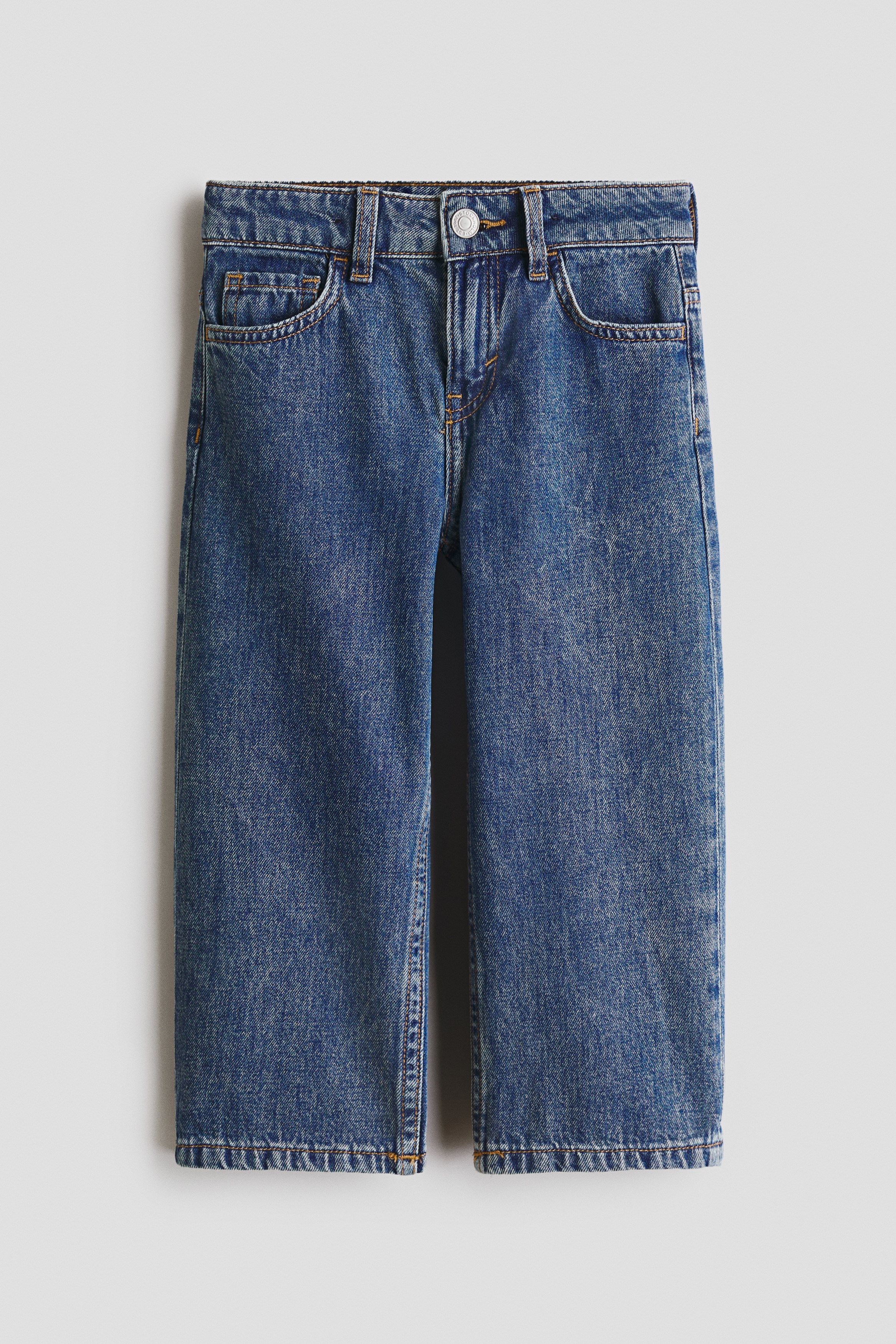 Baggy Fit Jeans - Dark denim blue/Denim gray/Light denim blue/Denim blue
