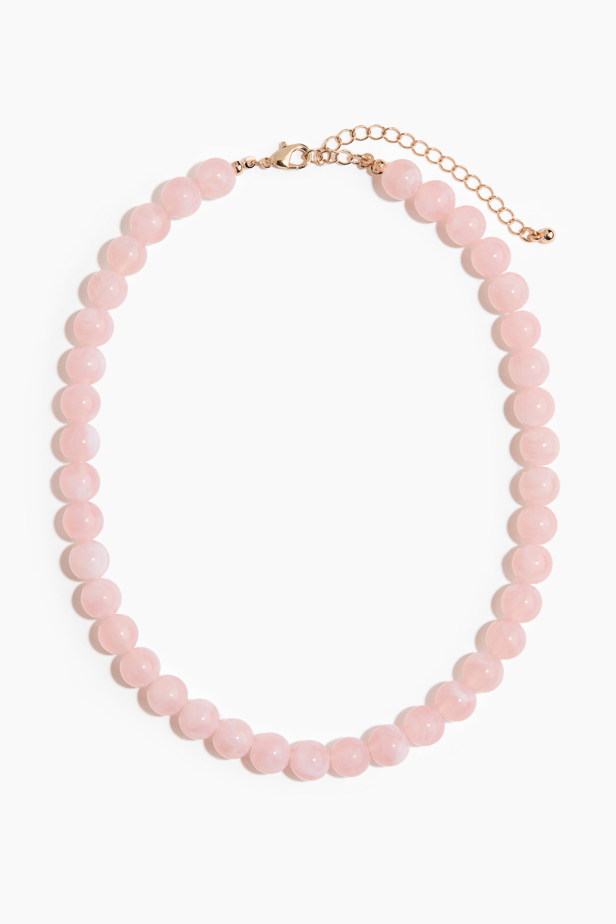 View larger image: Beaded necklace - Light pink - Ladies | H&M 1
