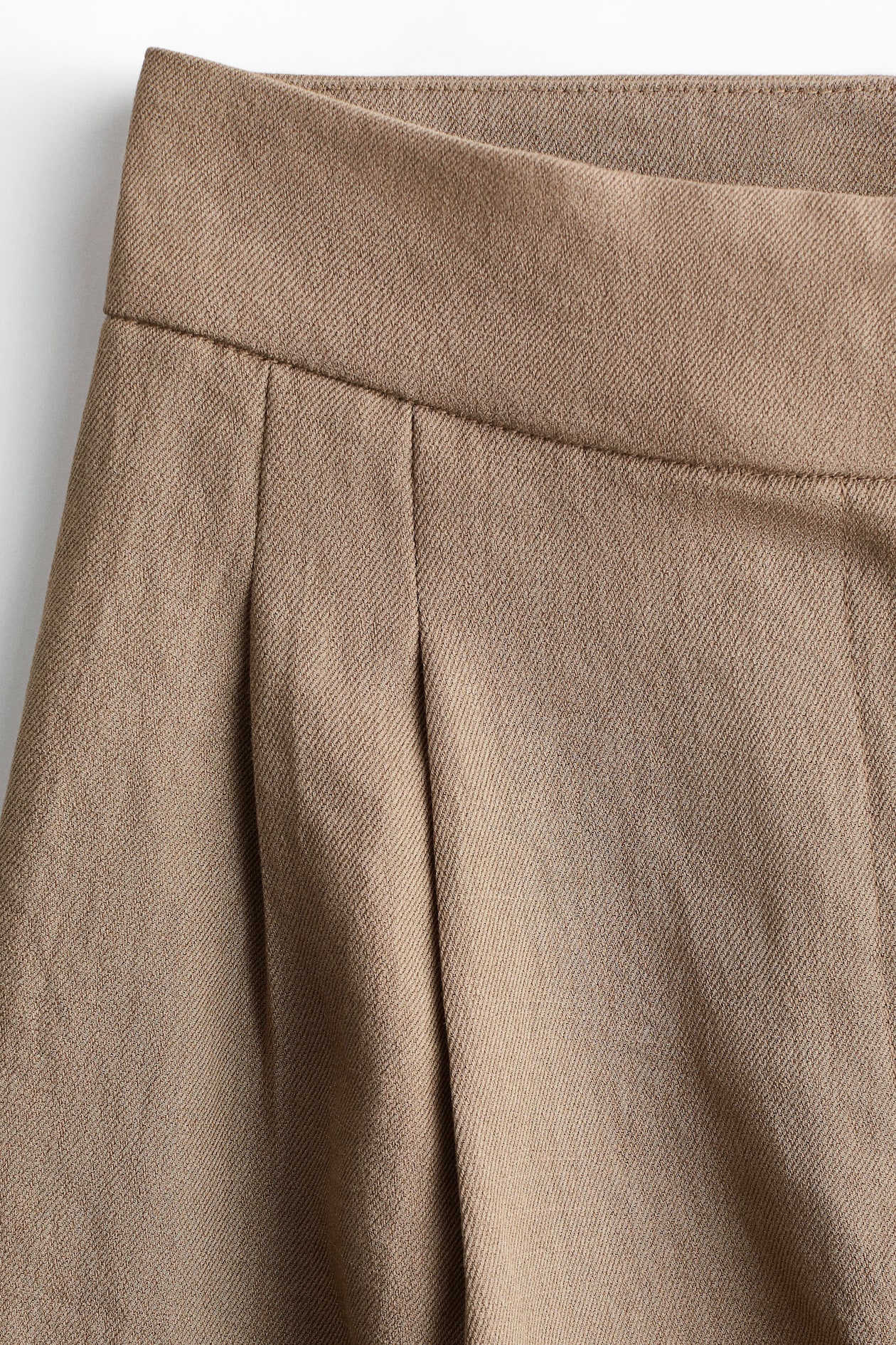 Balloon-Leg Twill Pants - image 3