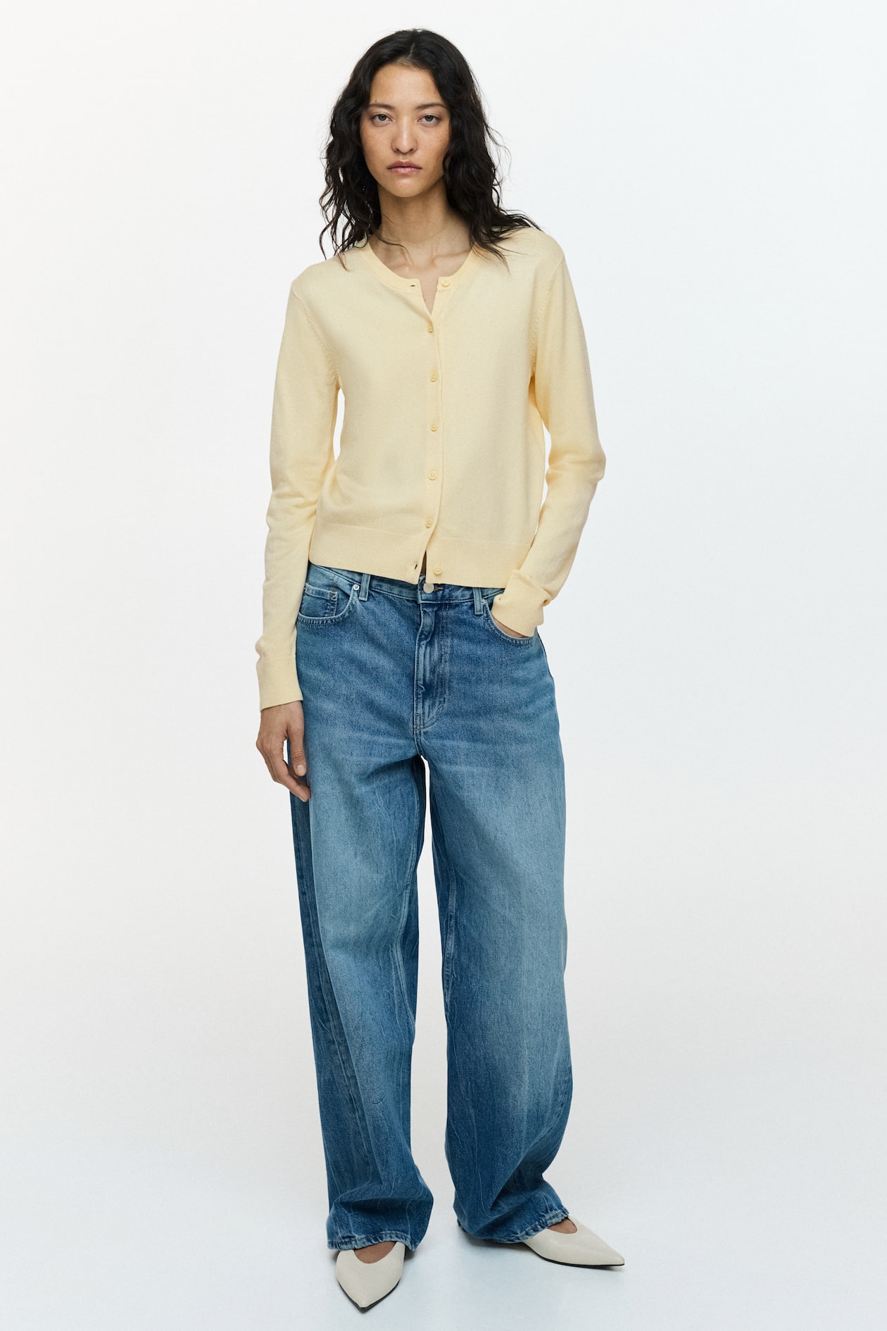 Fine-Knit Cardigan - image 2
