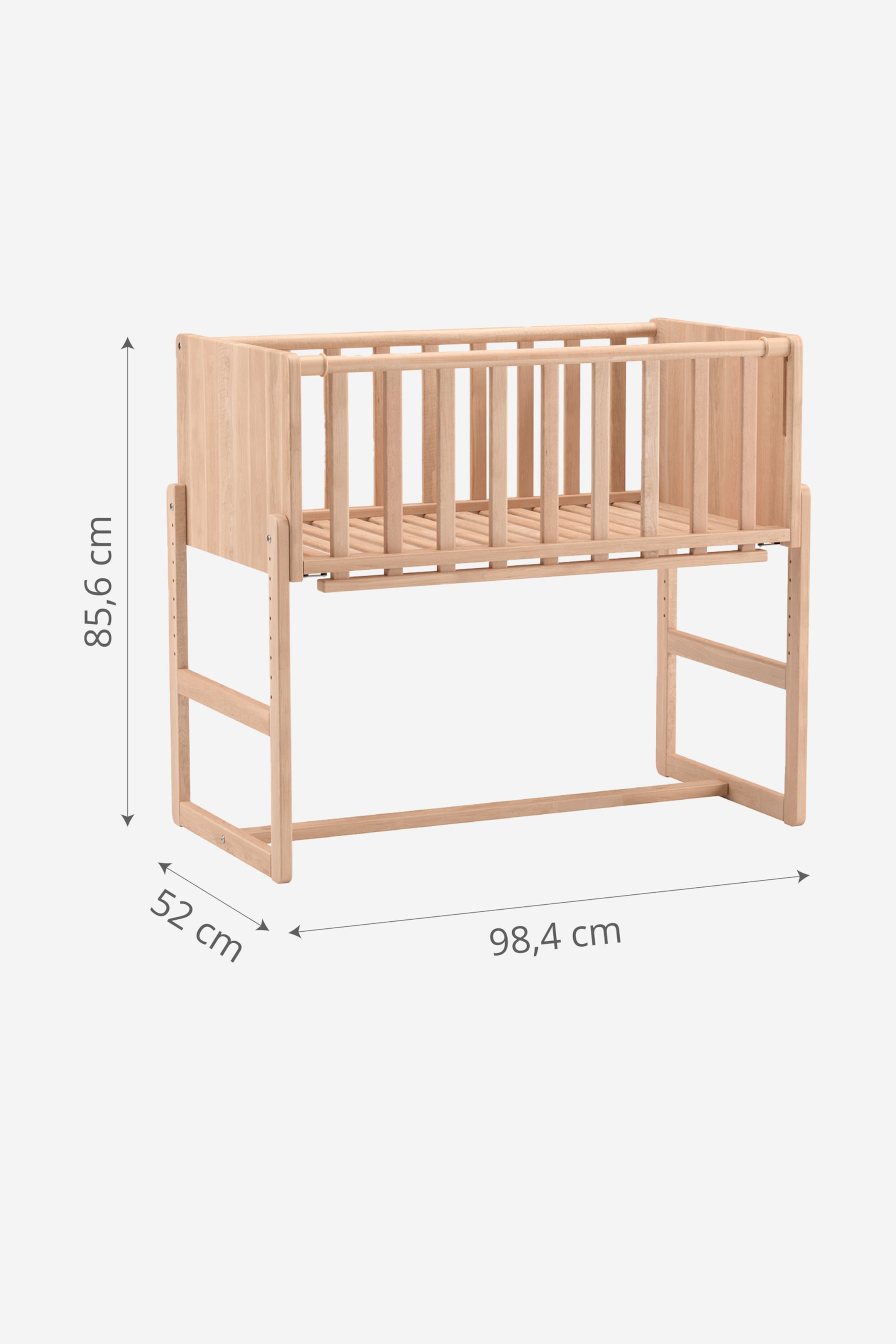 Grotere afbeelding bekijken: Bedside Crib - Nuage - Natural - Petite Amélie - HOME | H&M BE 3