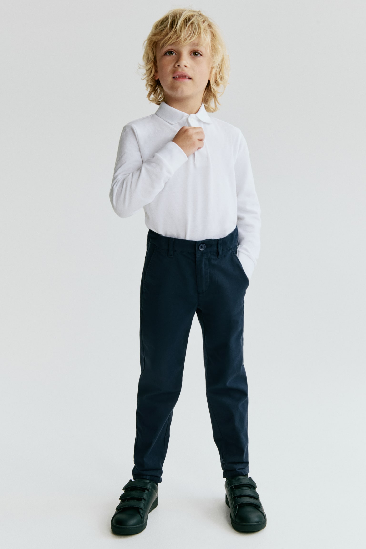 Twill Chinos - Blue/Beige/Dark gray/Light khaki green/Beige/Light brown - 1