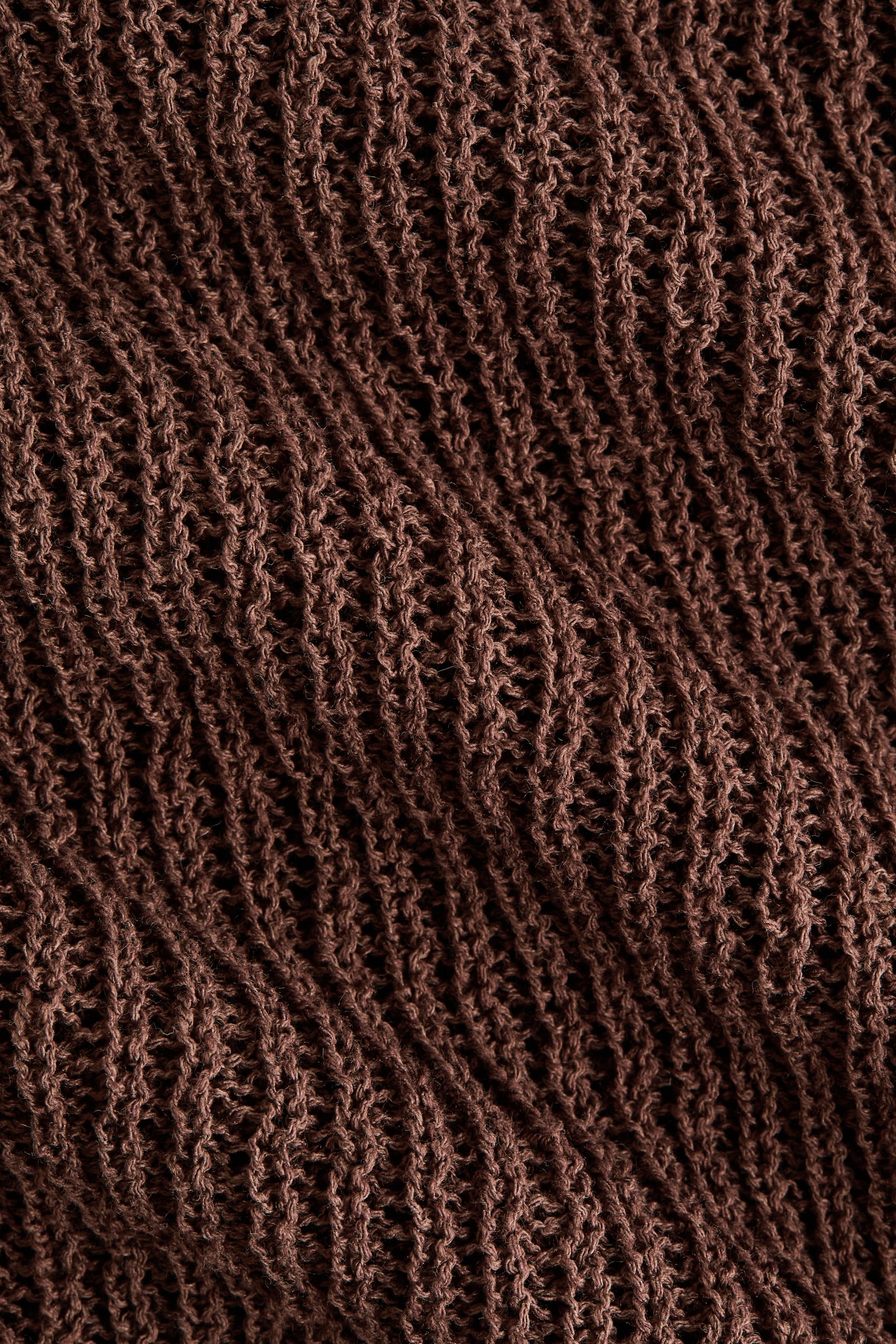 Pull à encolure bateau - Marron foncé - 3